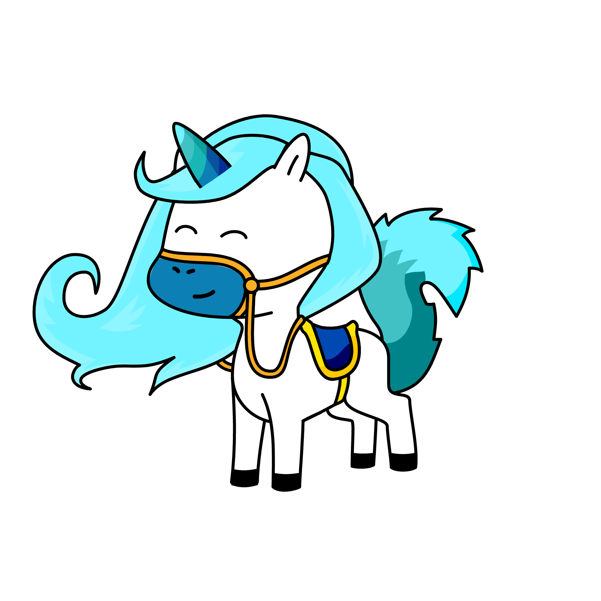 snow, the unicorn