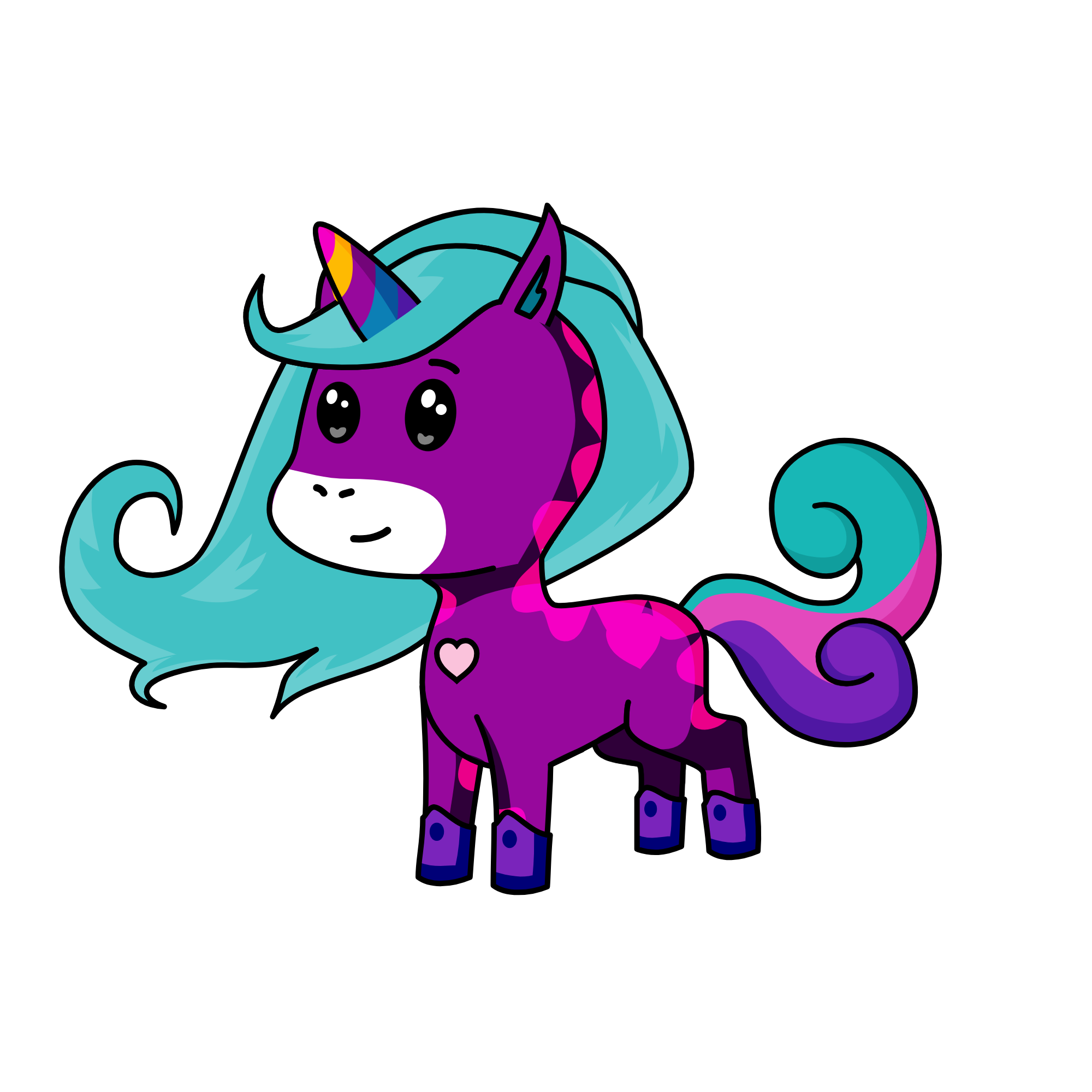 night time lover, the unicorn