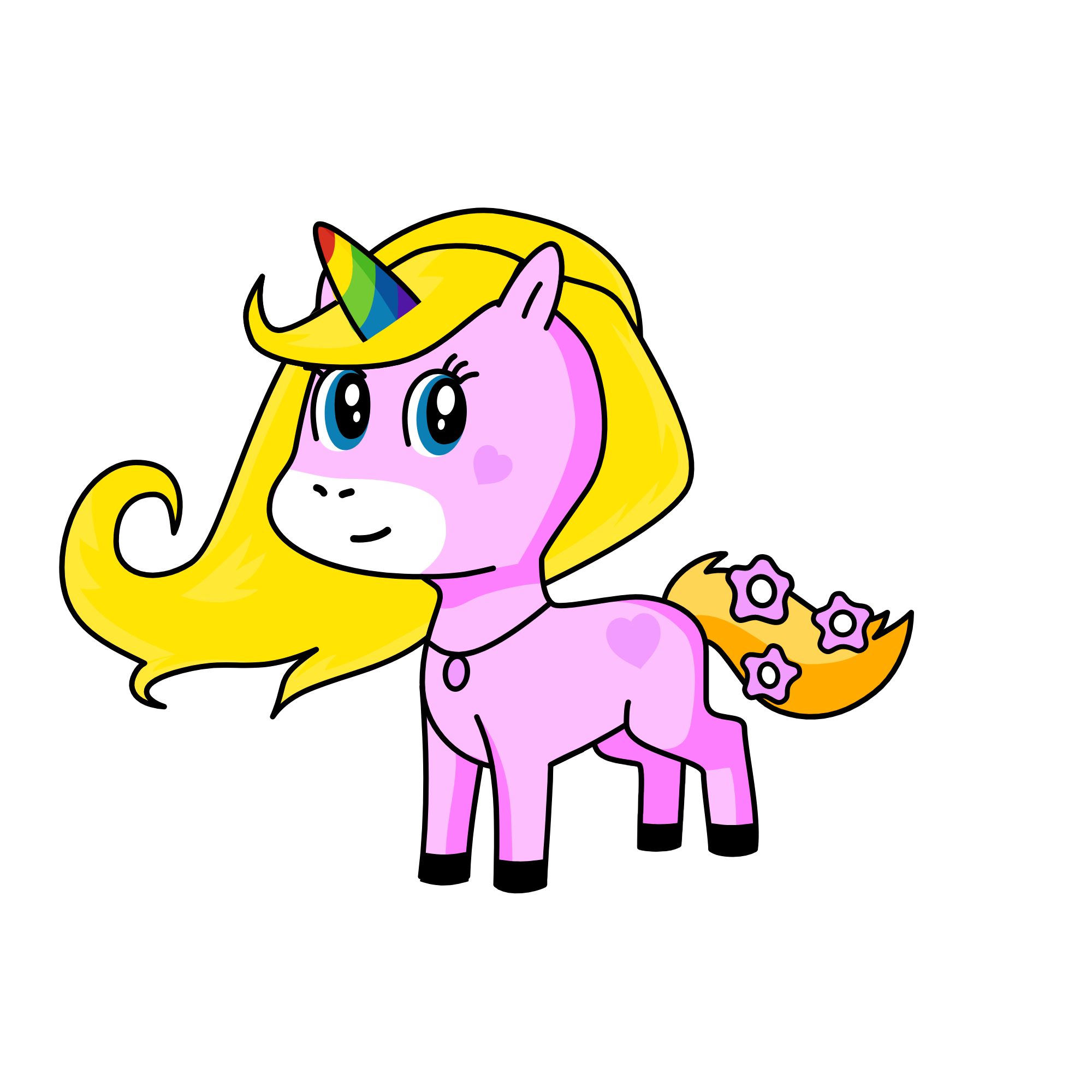 blink, the unicorn