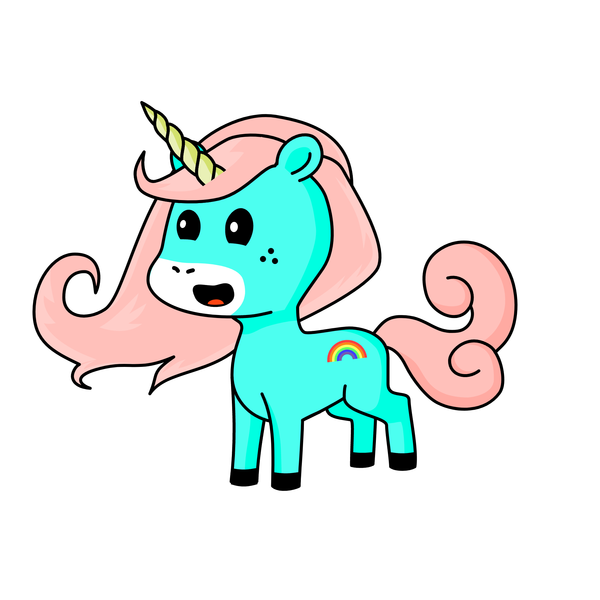 Sky, the unicorn
