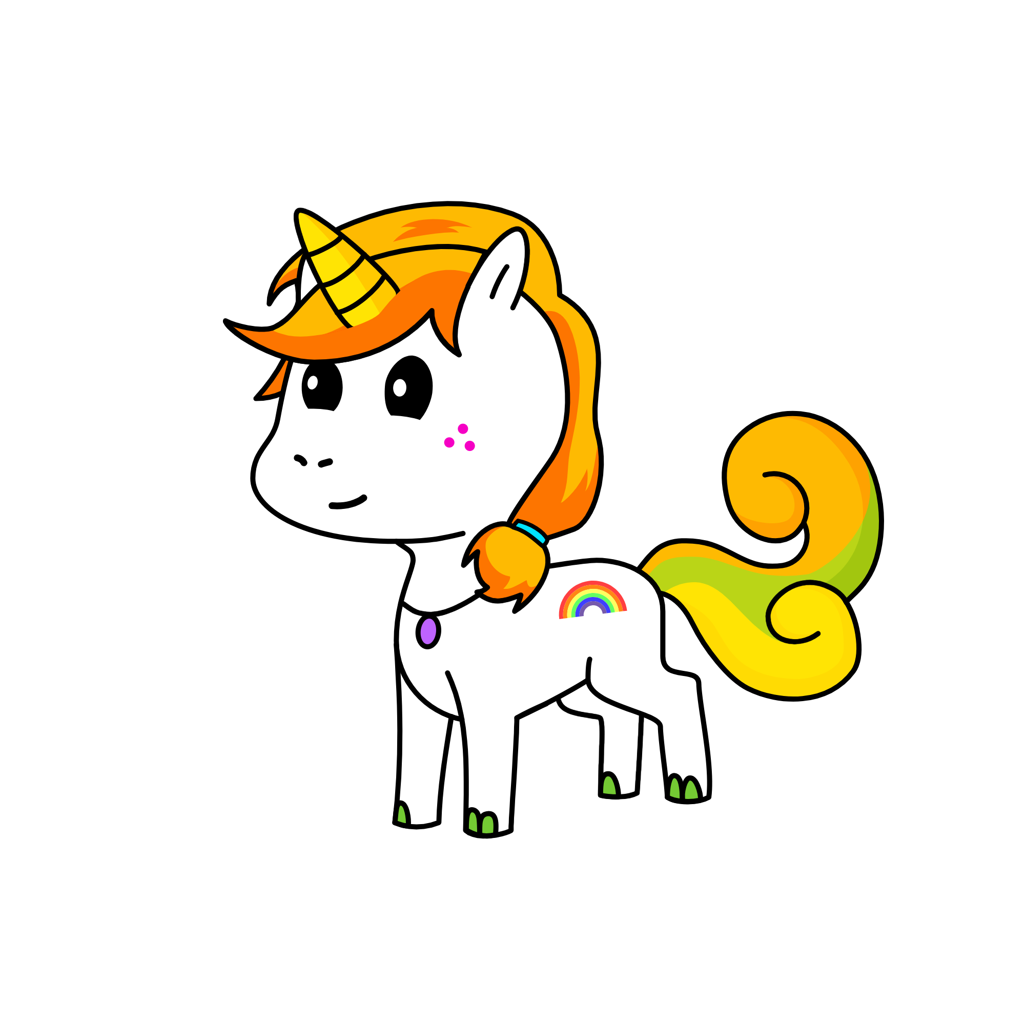 cheer, the unicorn