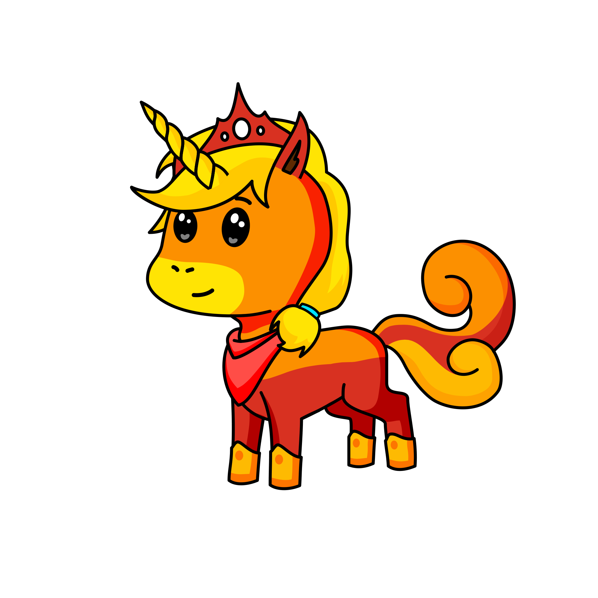 Dusty, the unicorn