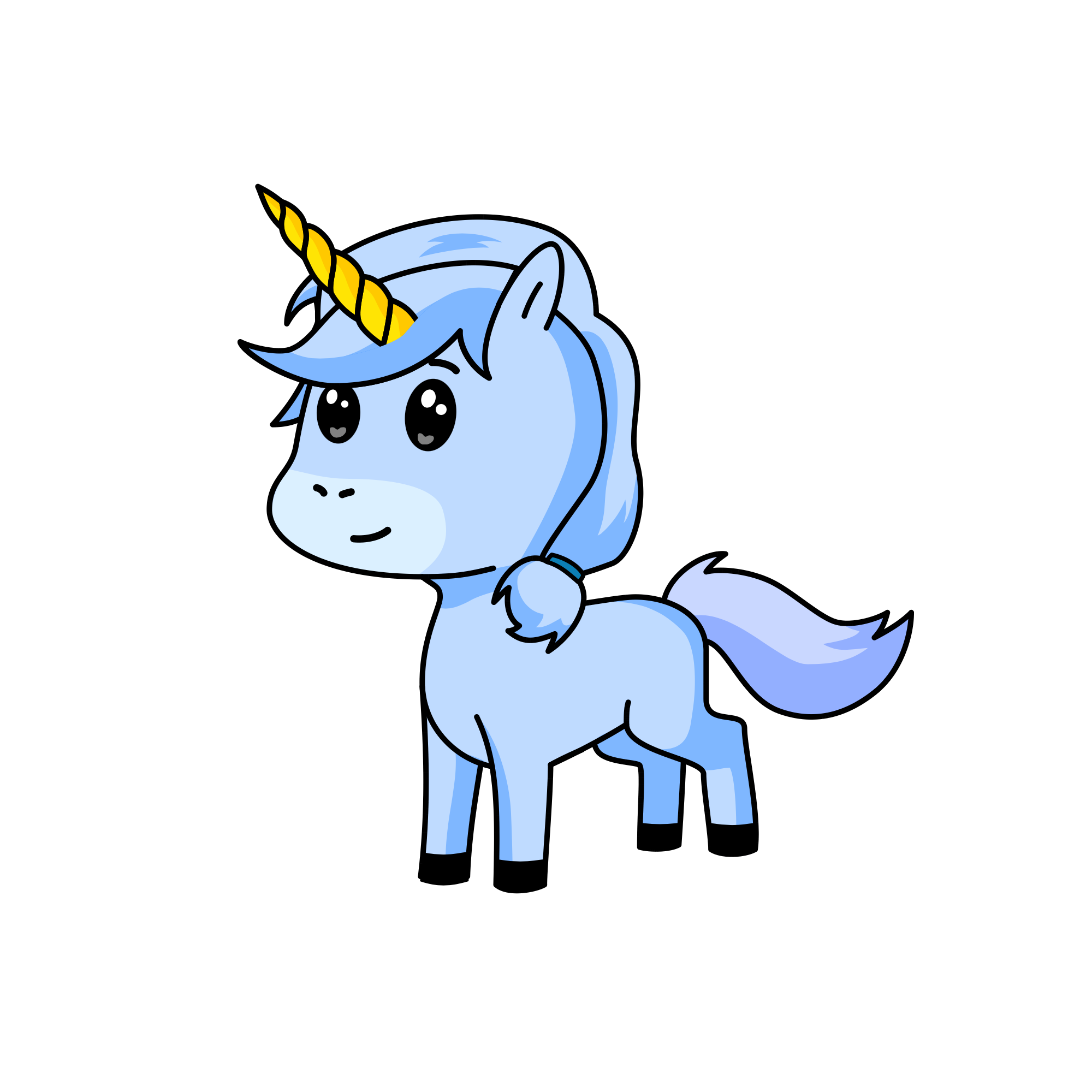 Snowball , the unicorn
