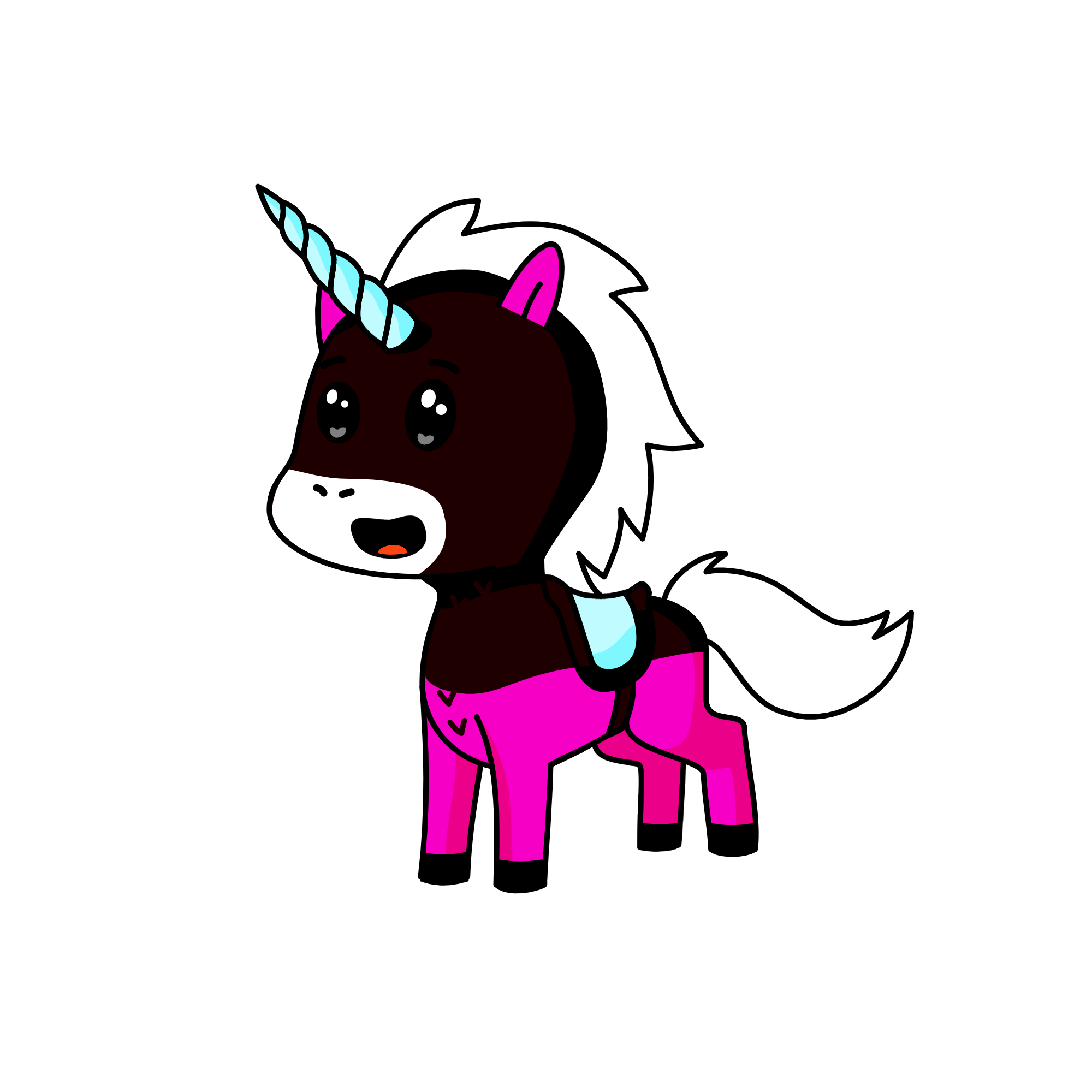 ninja1@1, the unicorn