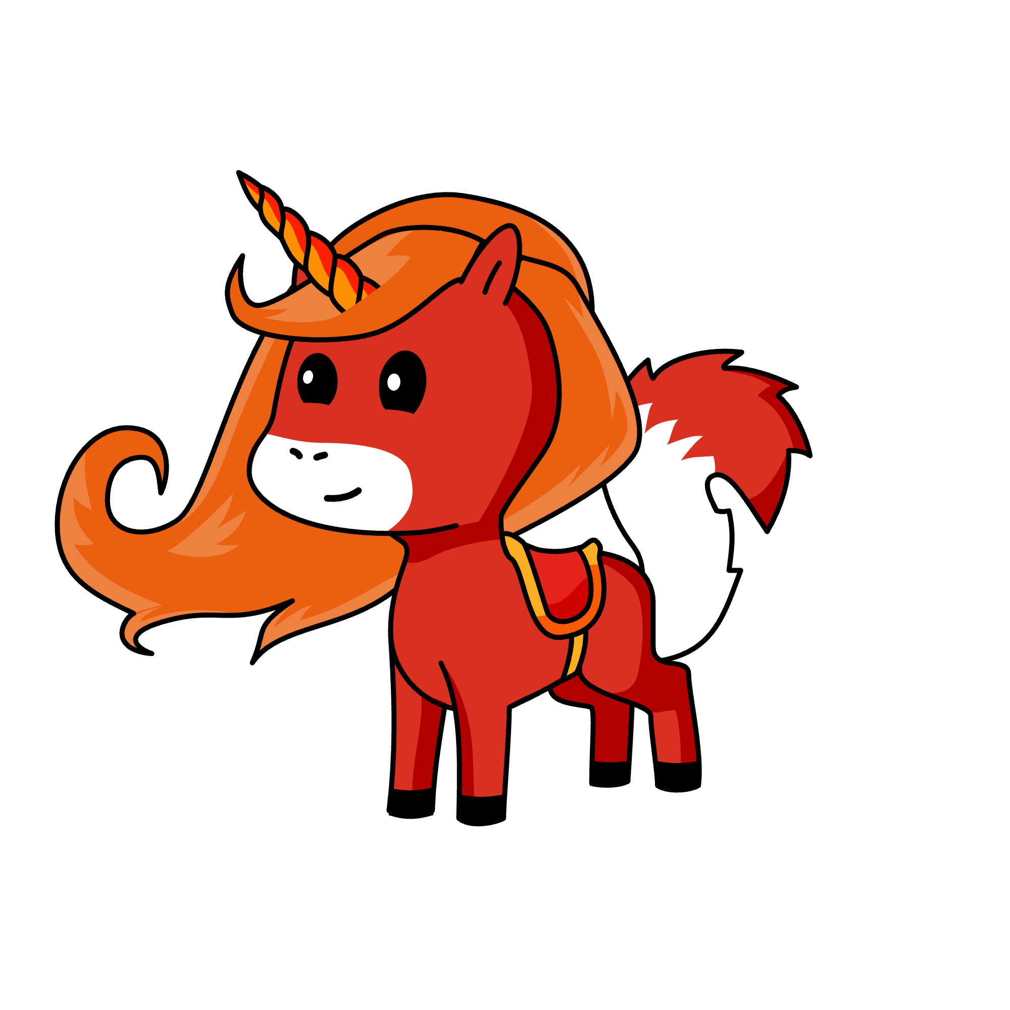 fire 1 sister blob, the unicorn