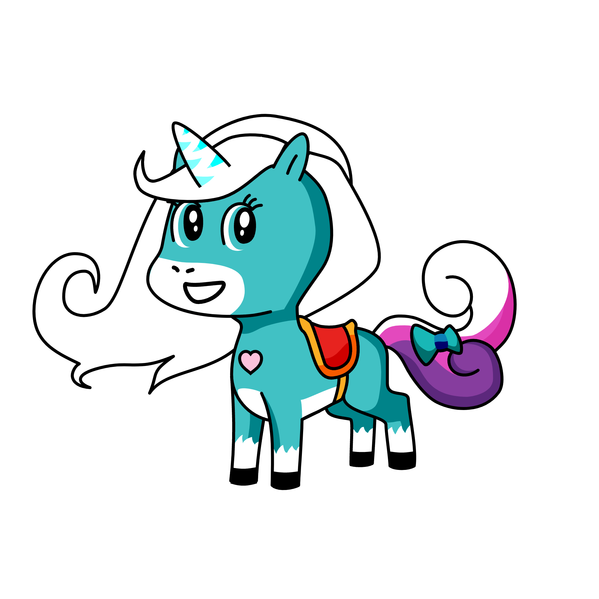 rose, the unicorn