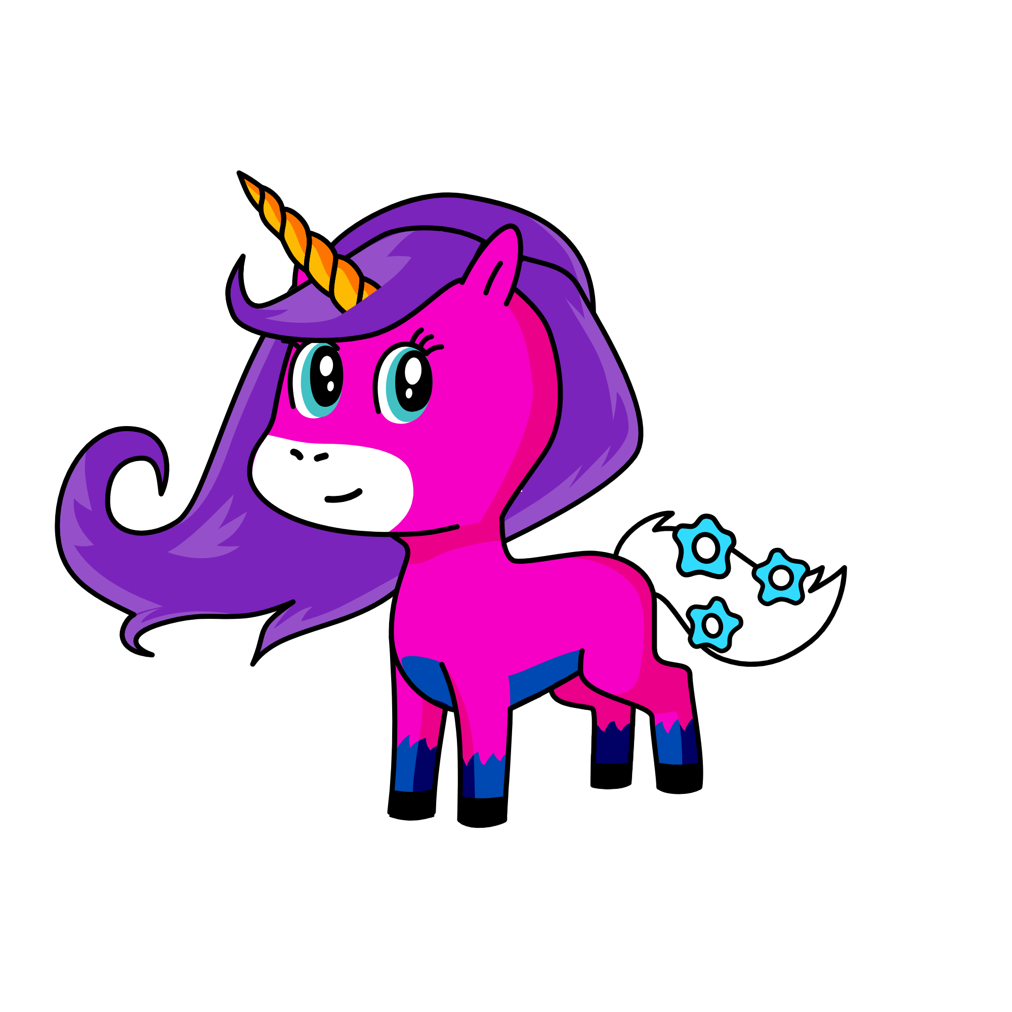 glacier, the unicorn