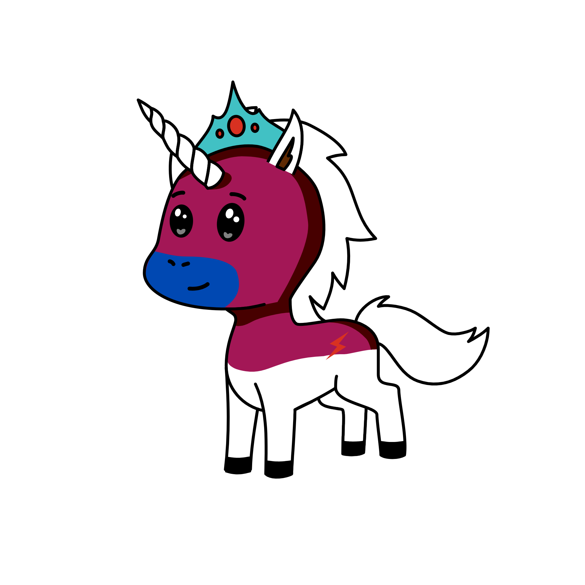 Shadow, the unicorn