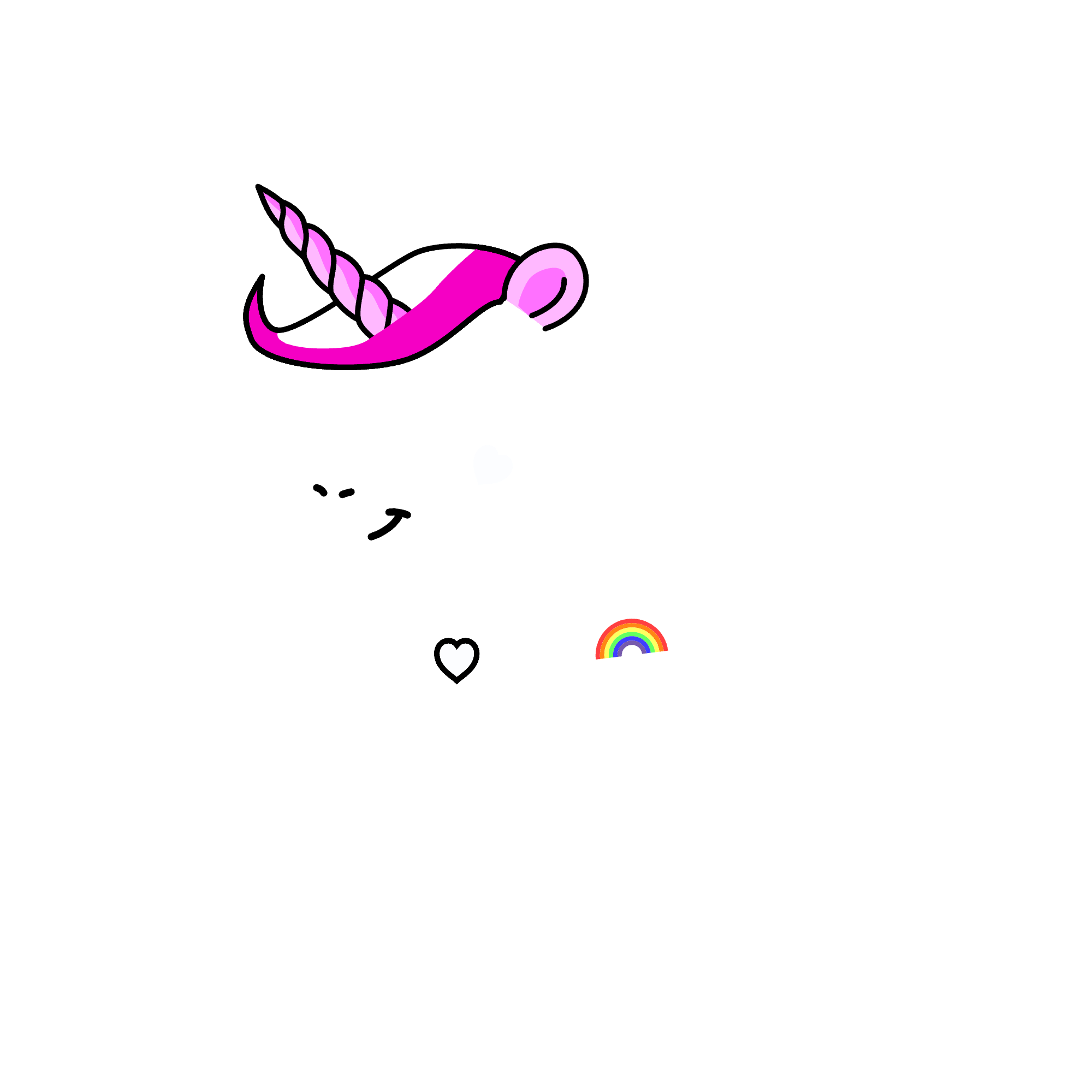 Pinky, the unicorn
