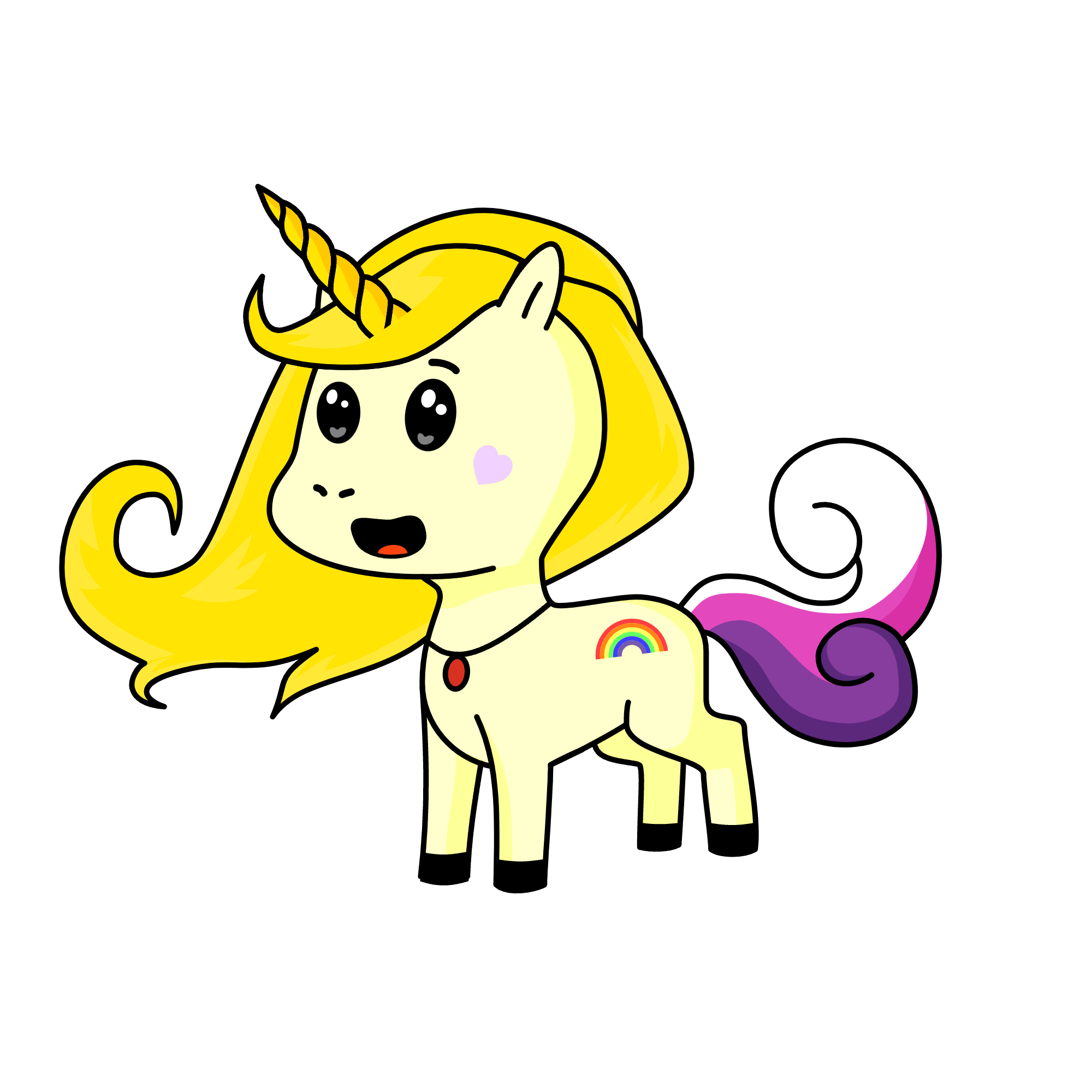 Adeline 2, the unicorn
