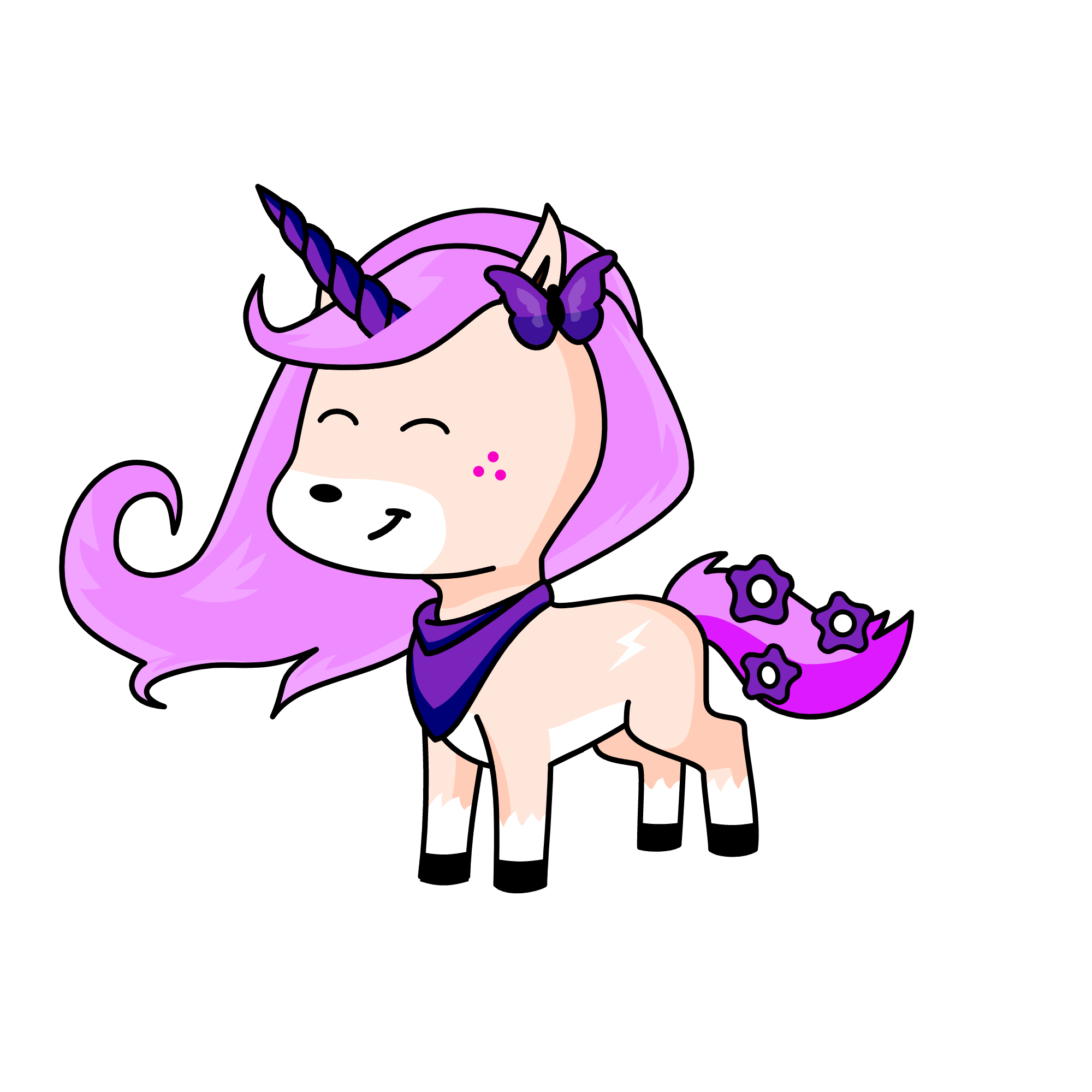 luzelle, the unicorn