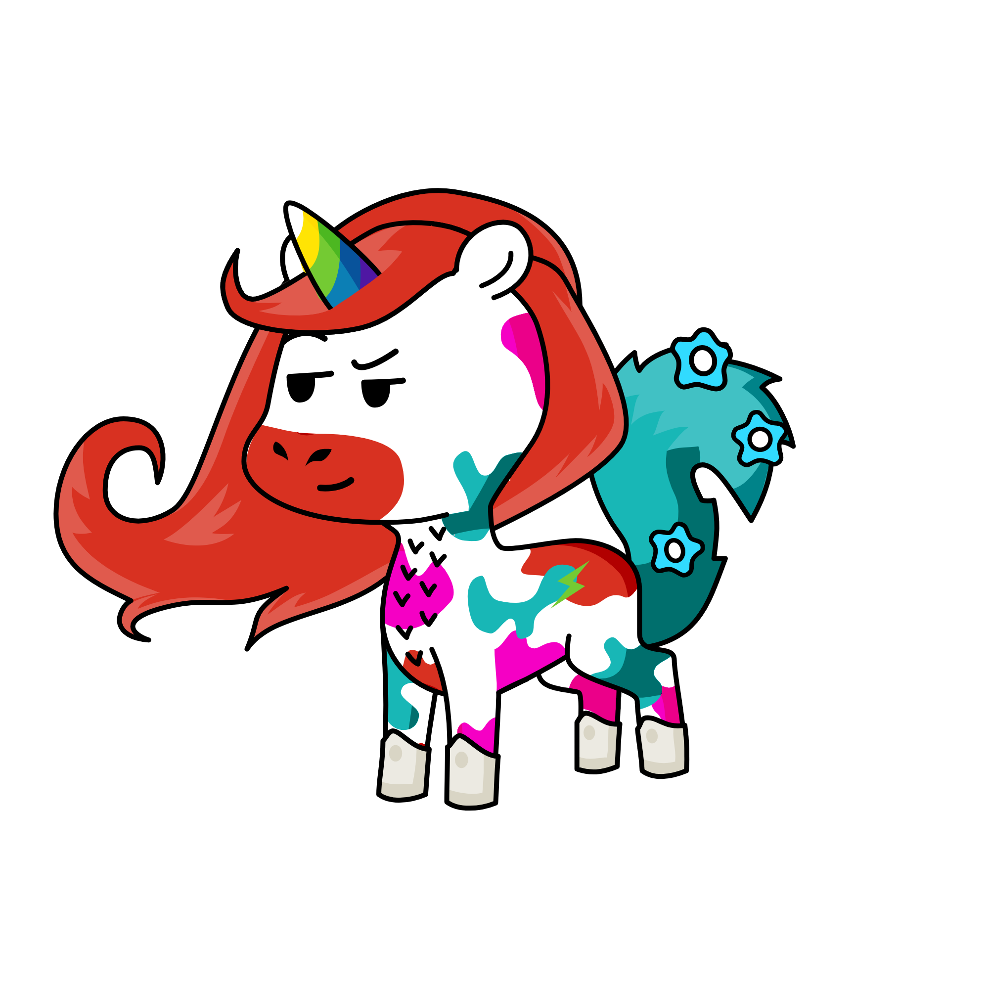 Buzzer, the unicorn