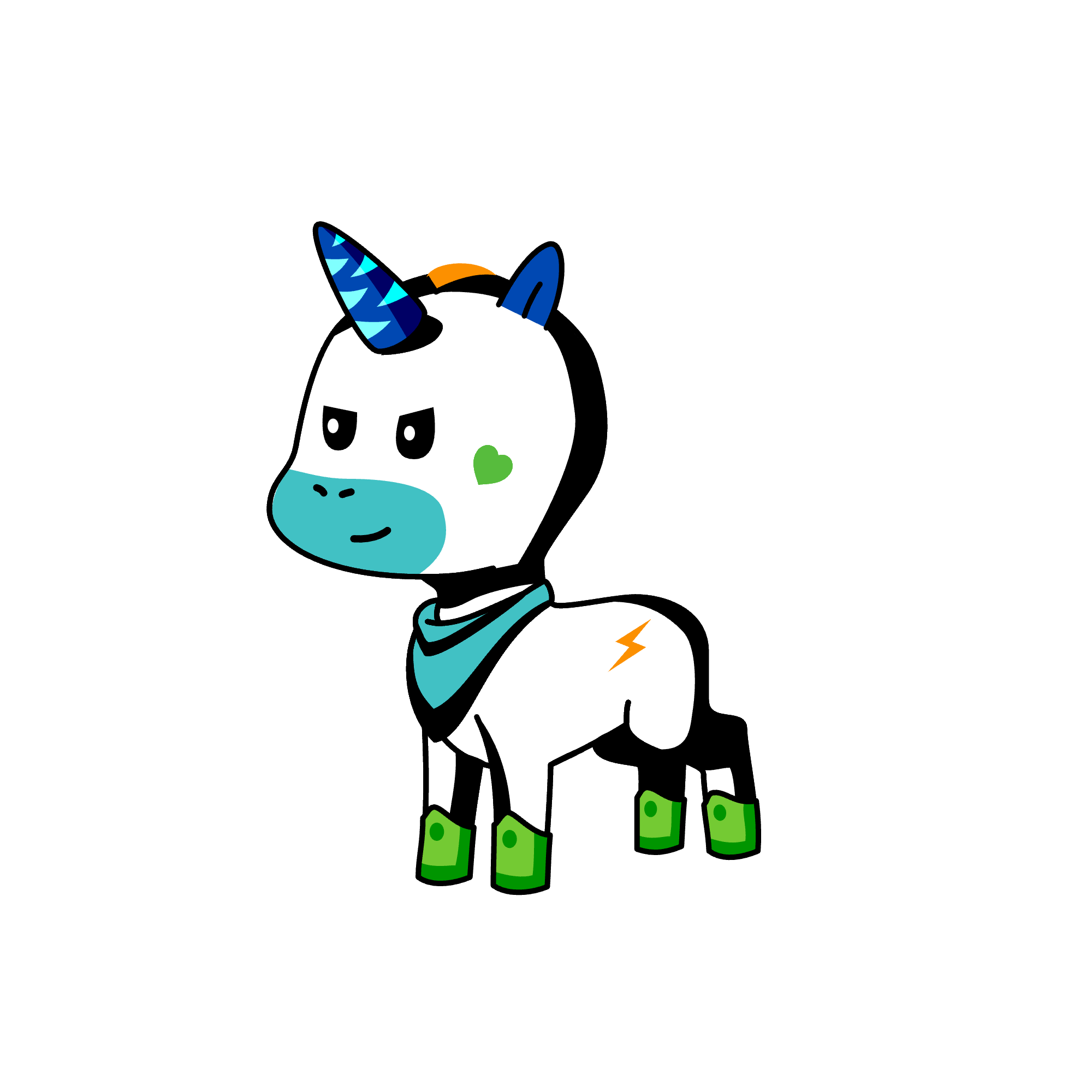 J OWEN, the unicorn