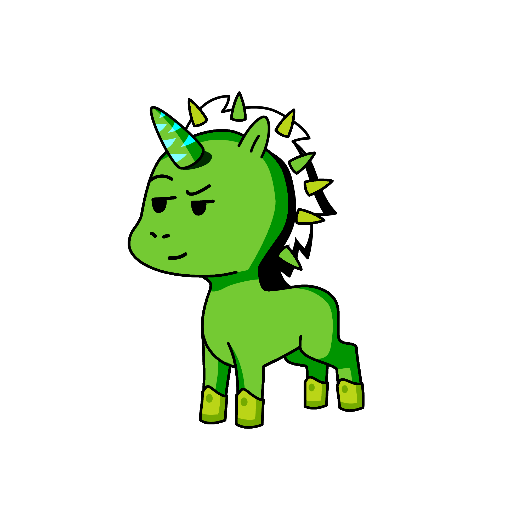 greny, the unicorn