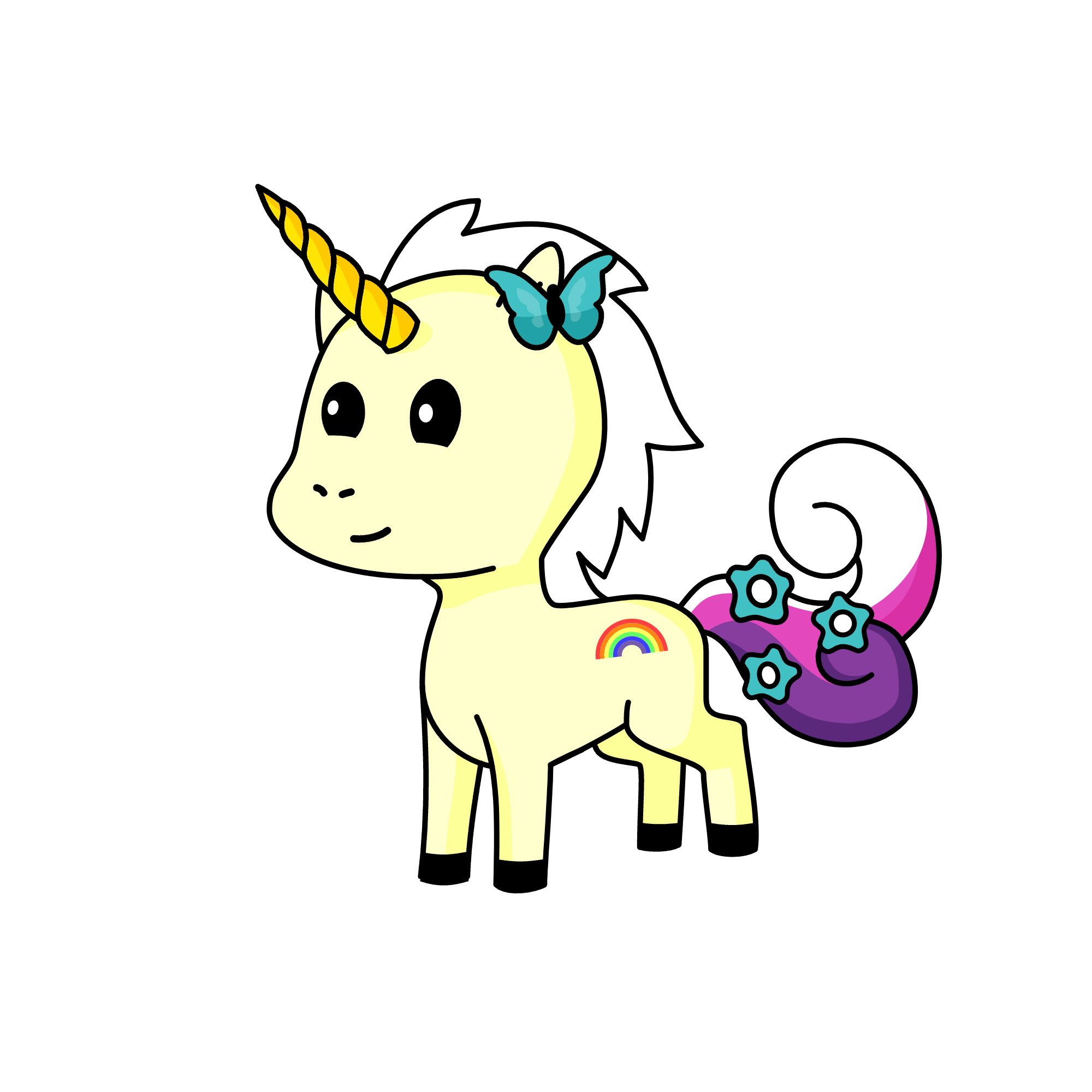 Adeline 5, the unicorn
