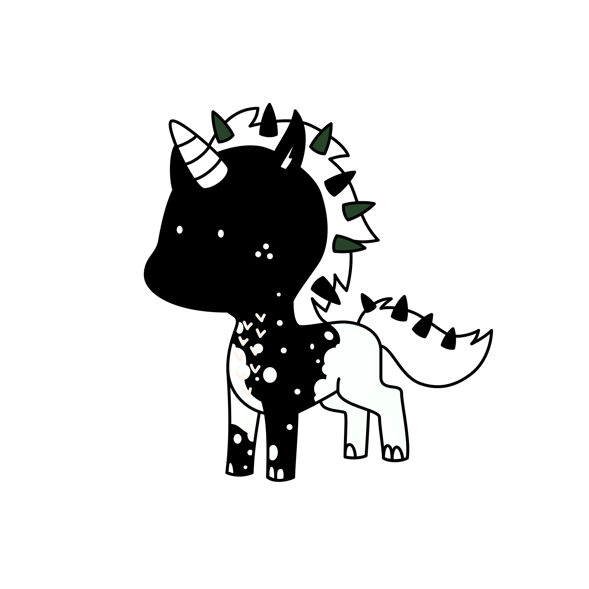 night fall, the unicorn