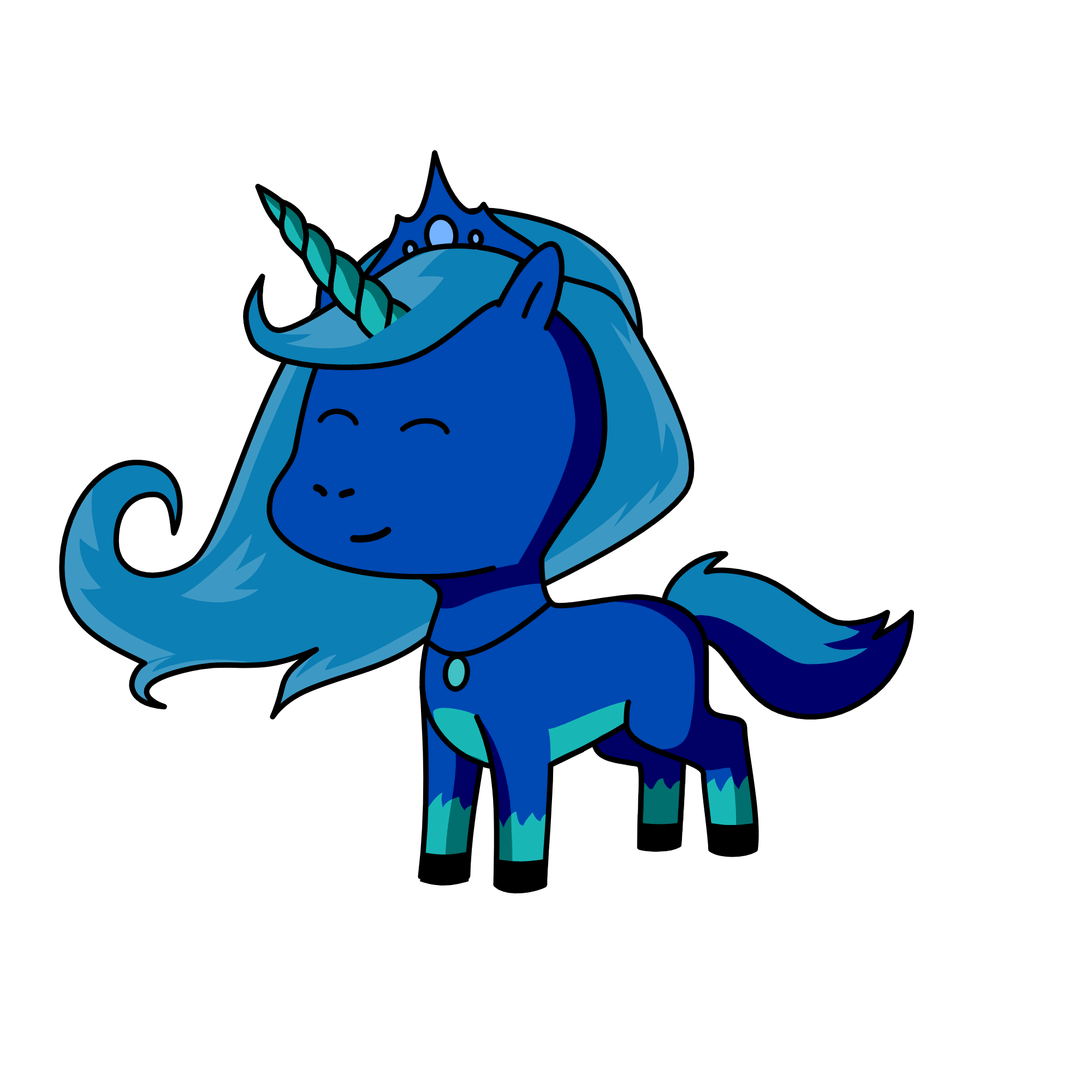 Princess Midnigt, the unicorn