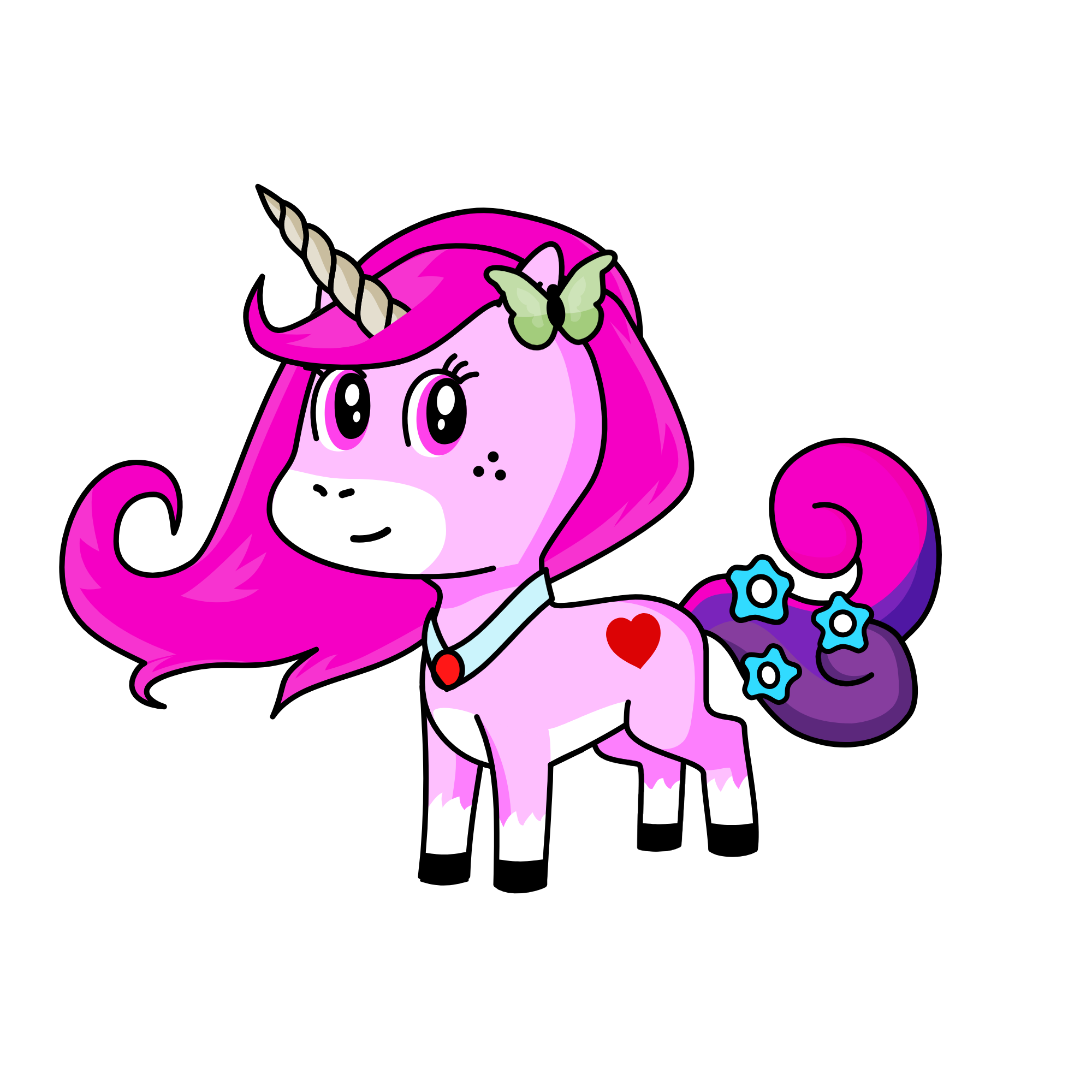 lucky, the unicorn