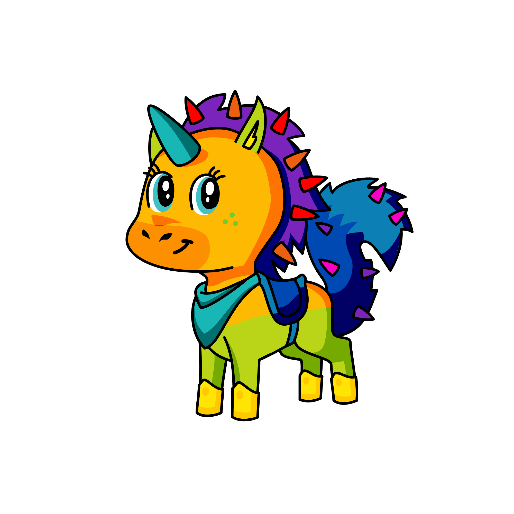 WAZY WAAH, the unicorn