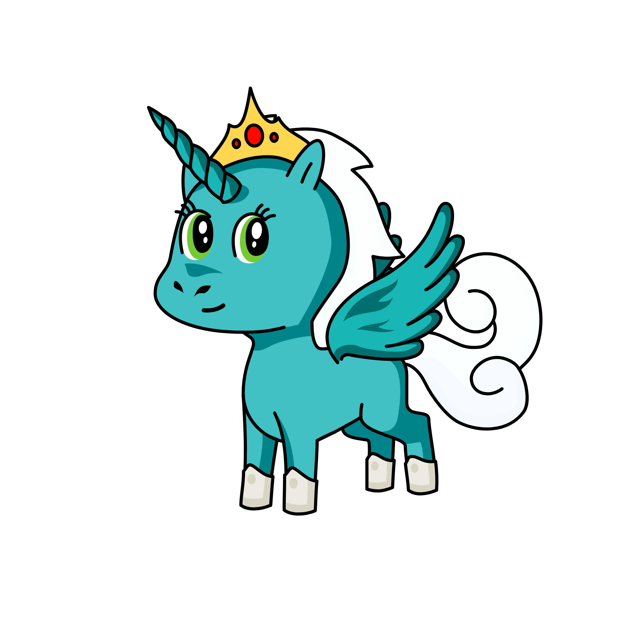 Queen Sonira, the unicorn