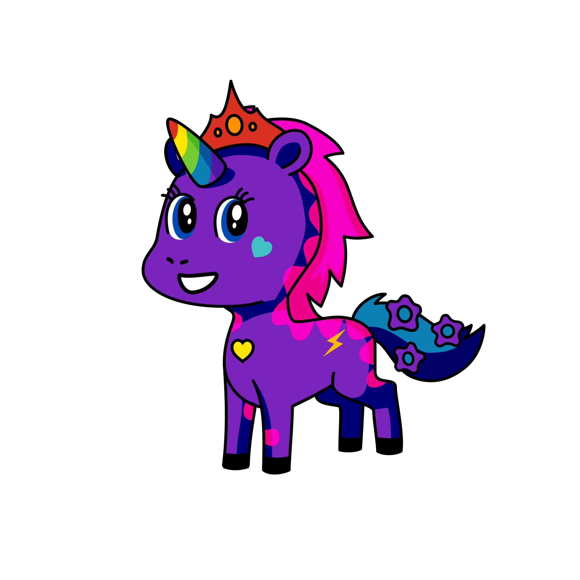 Diamondflash , the unicorn
