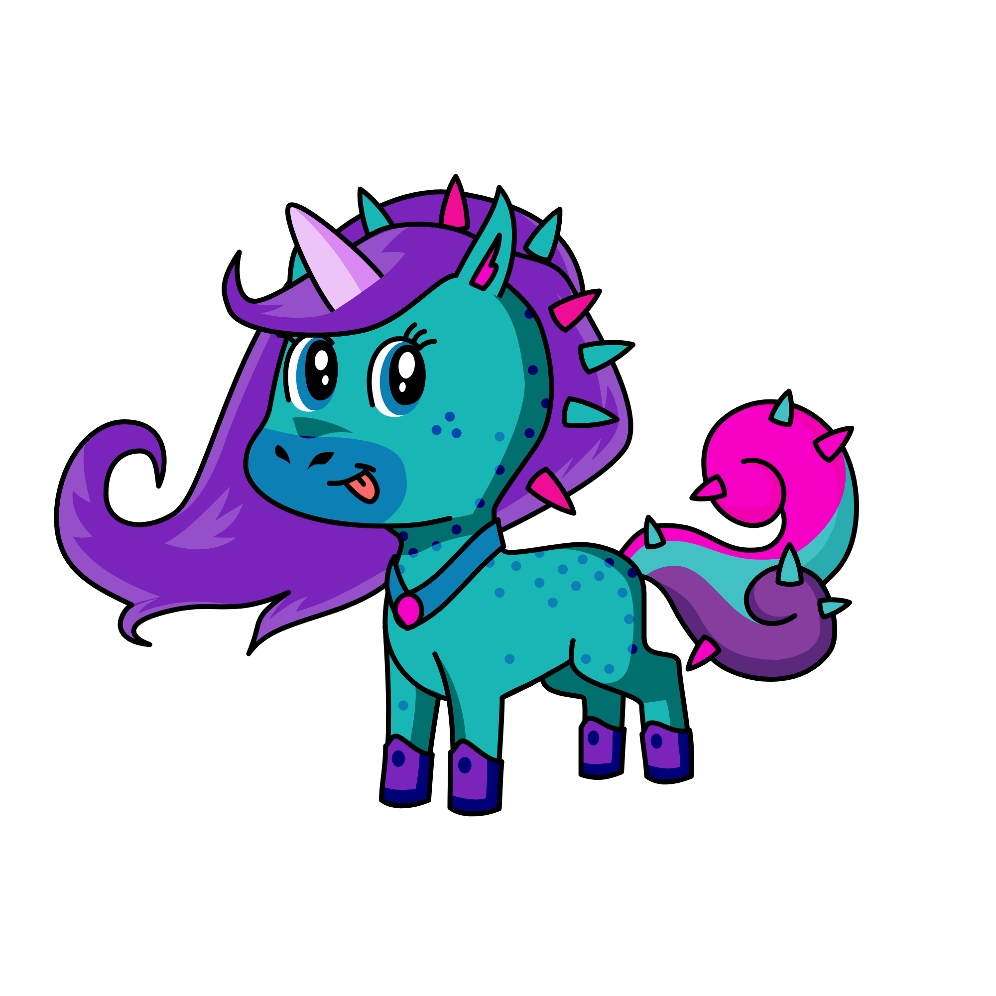 Mags, the unicorn