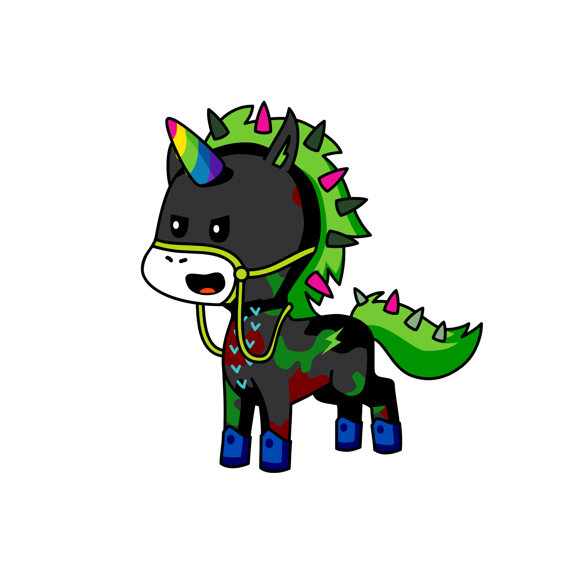 EMOtionaldamage, the unicorn