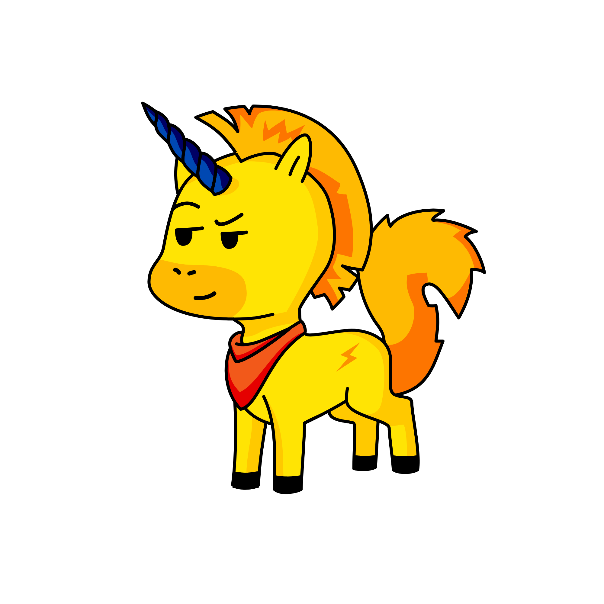 Sam, the unicorn