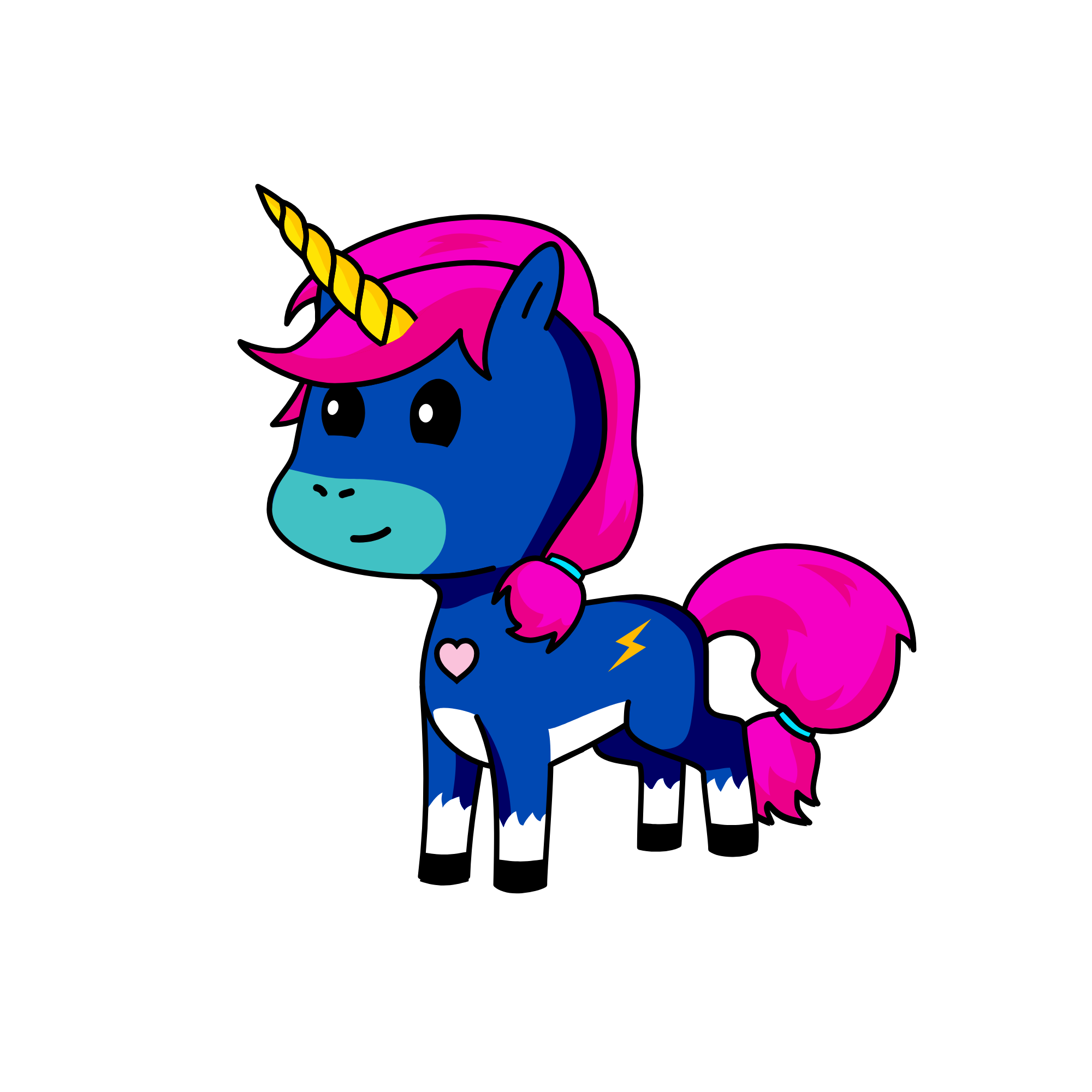 Night, the unicorn
