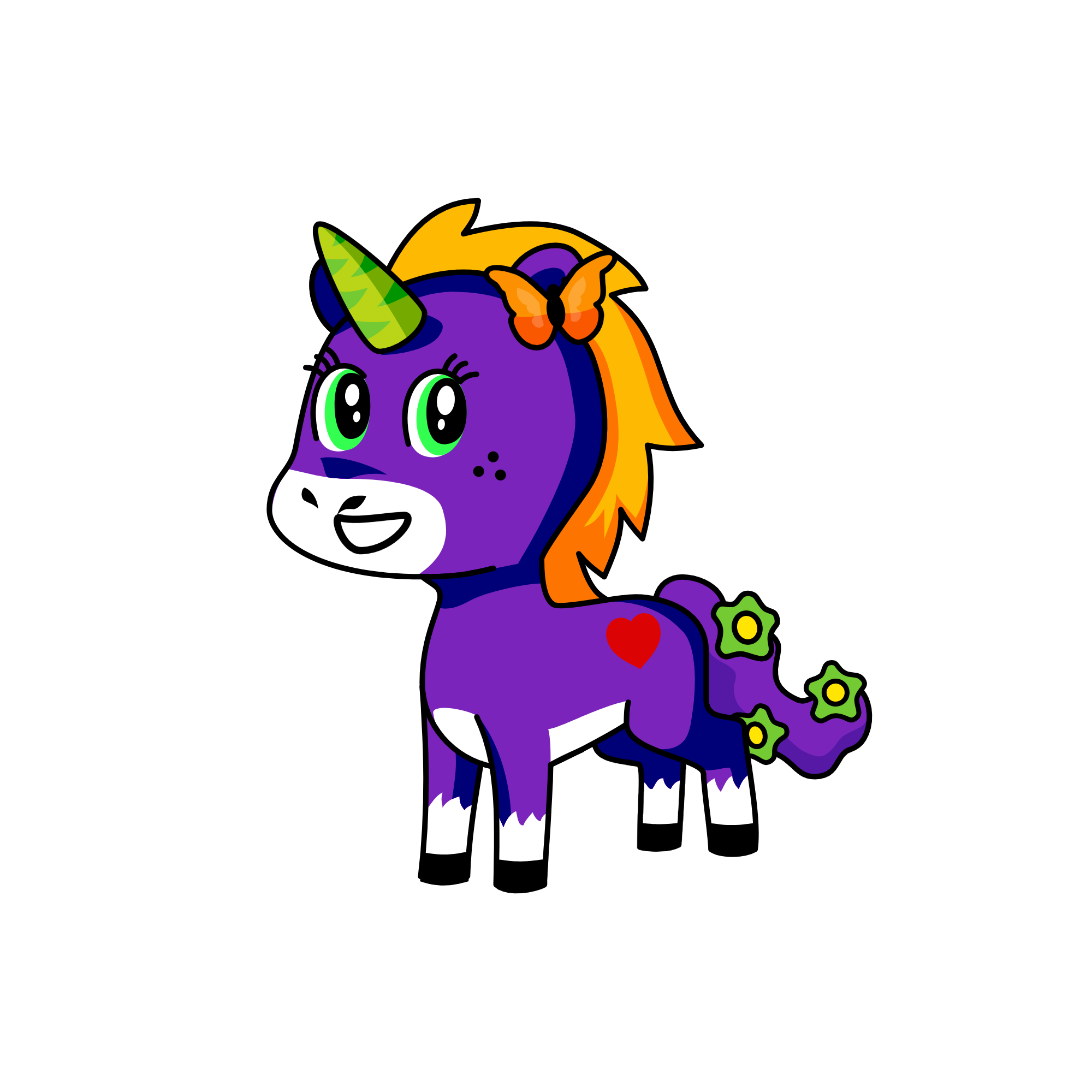 choclate, the unicorn