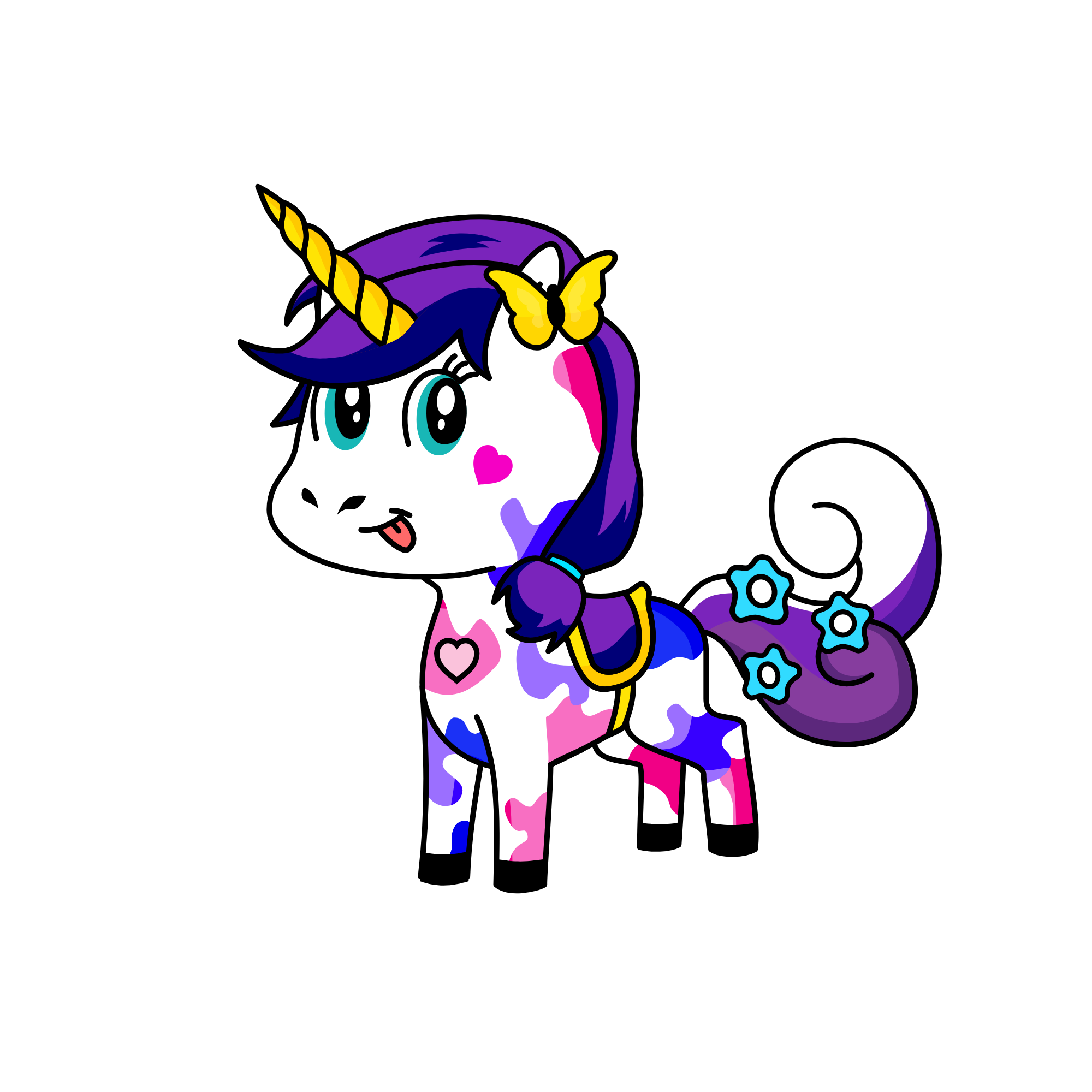 Sophia, the unicorn
