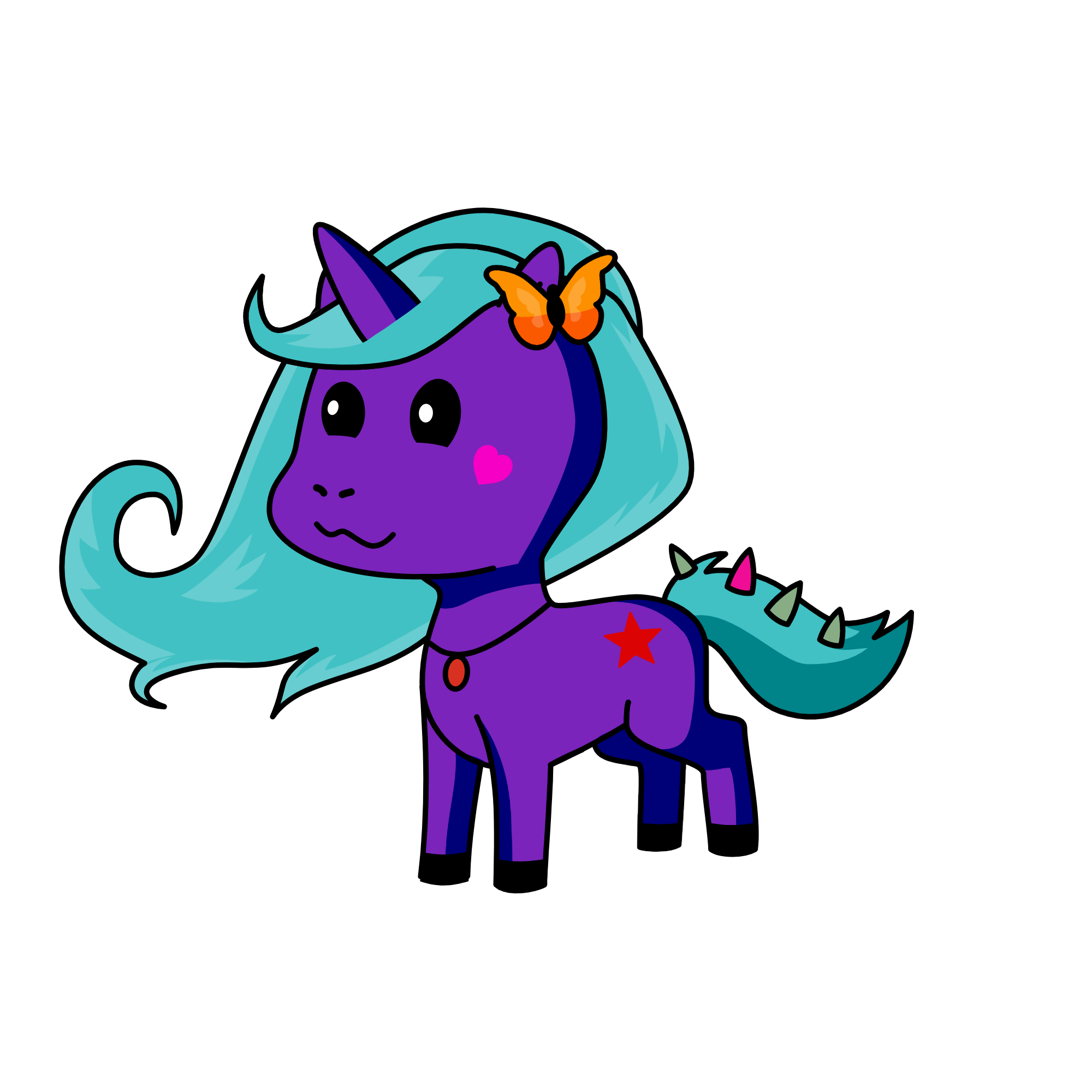 KELLY, the unicorn