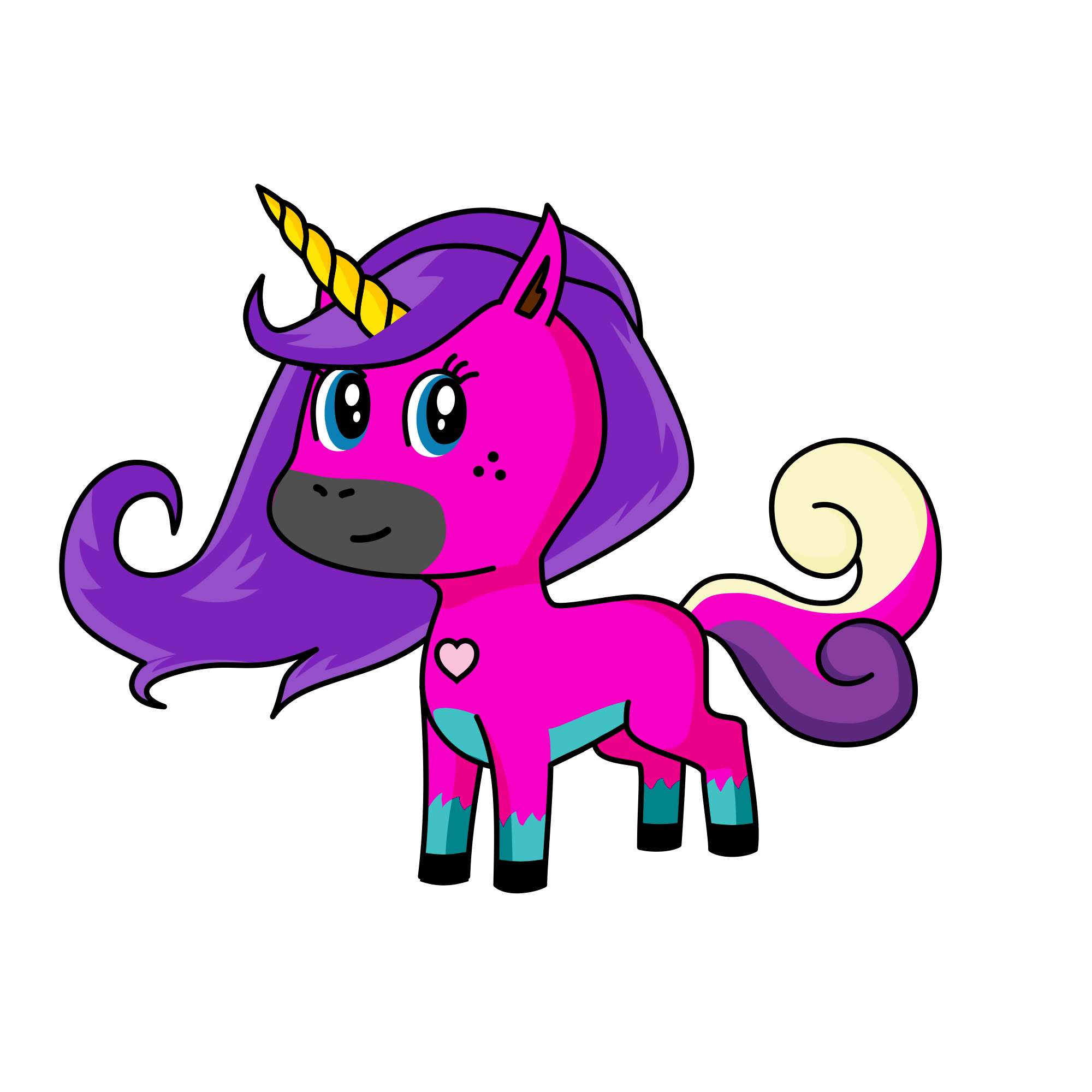Jenny, the unicorn