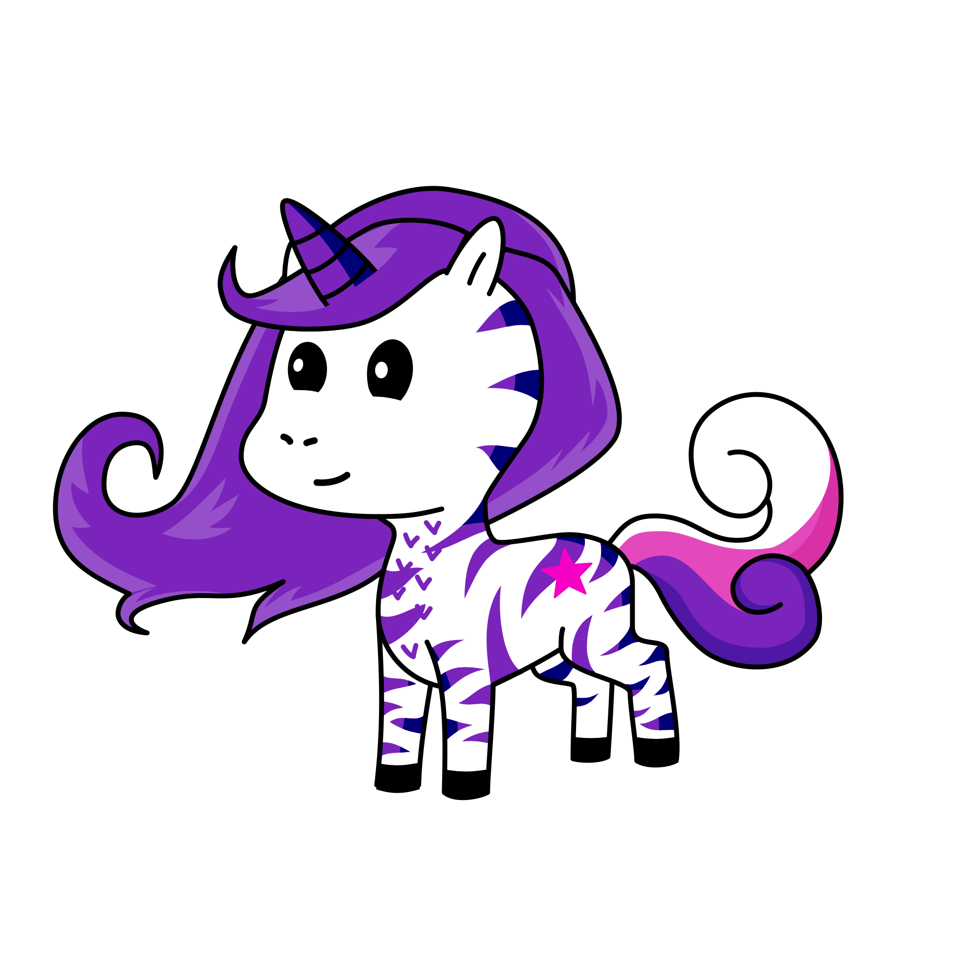 Midn, the unicorn