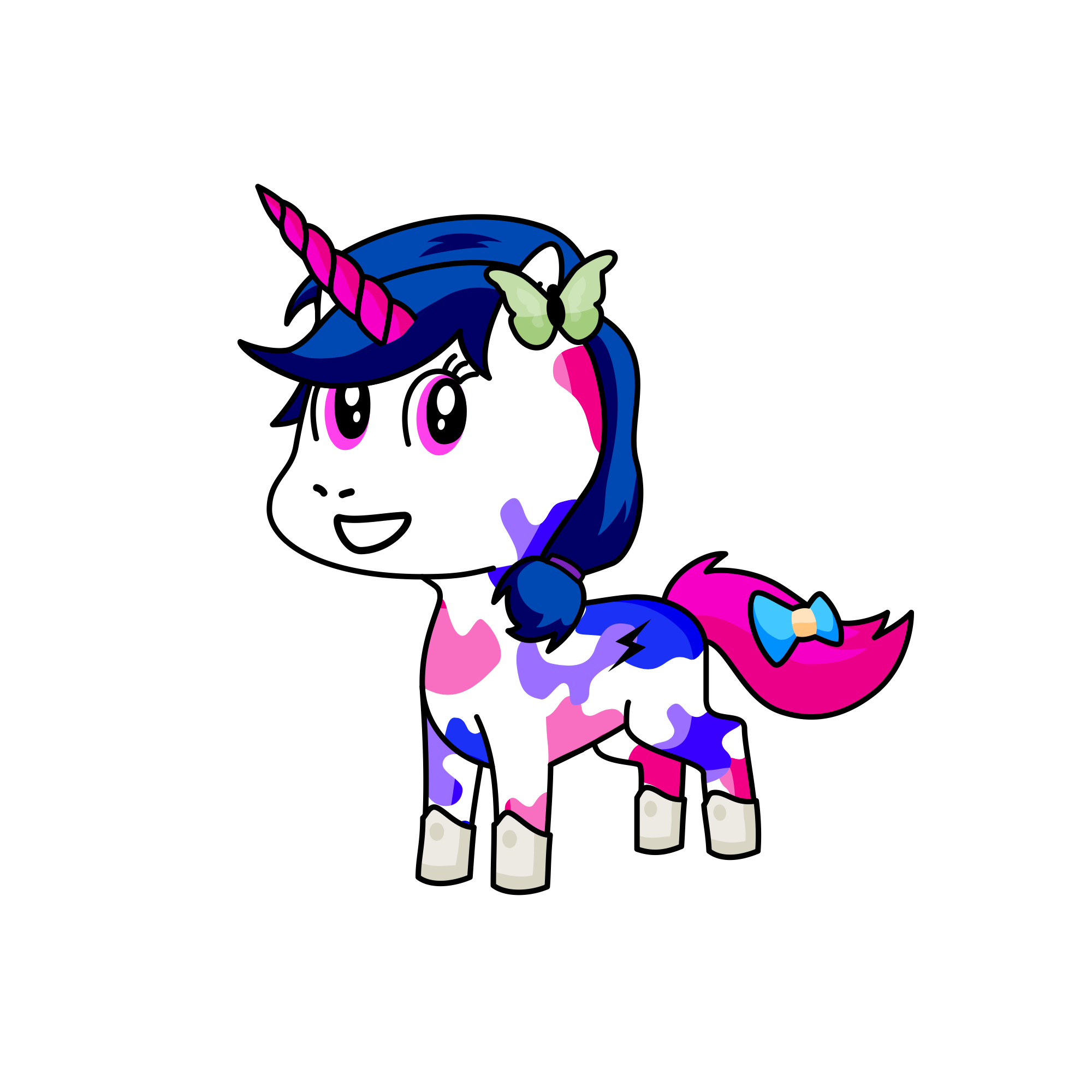 Sunny, the unicorn