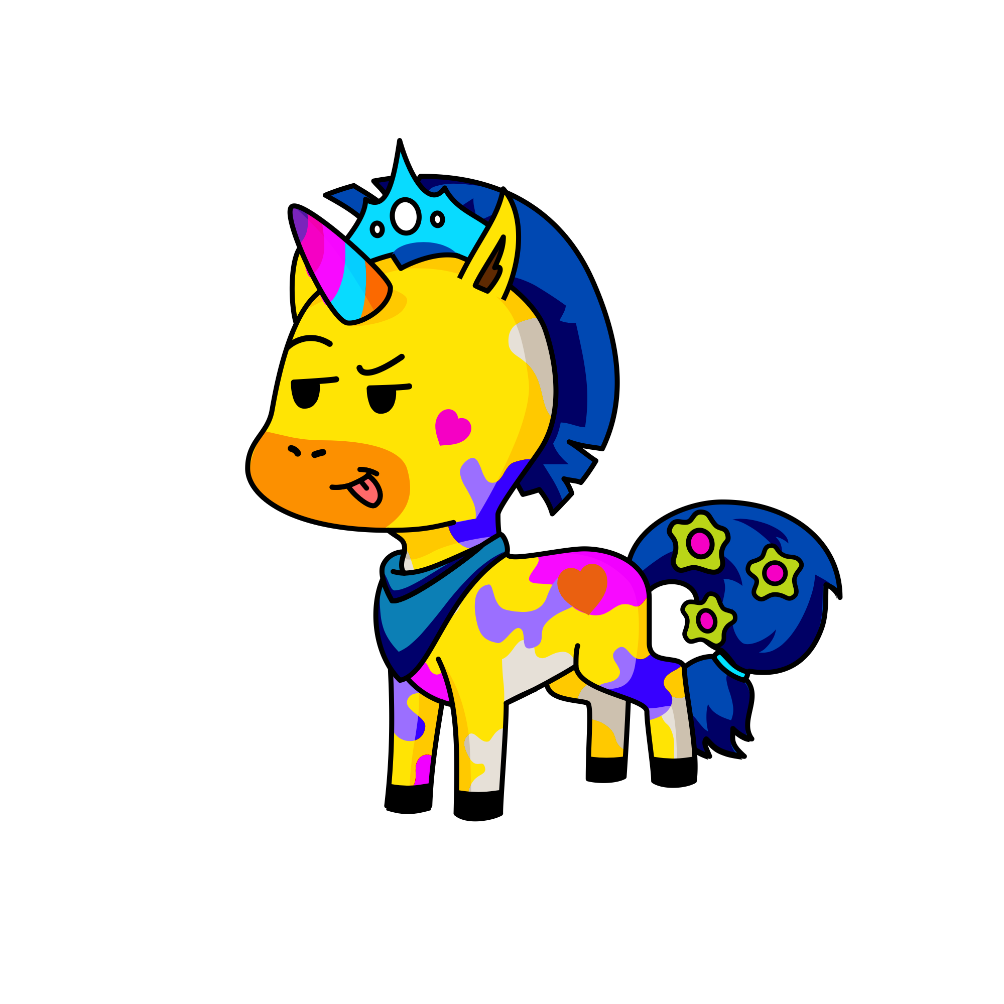 Boba, the unicorn