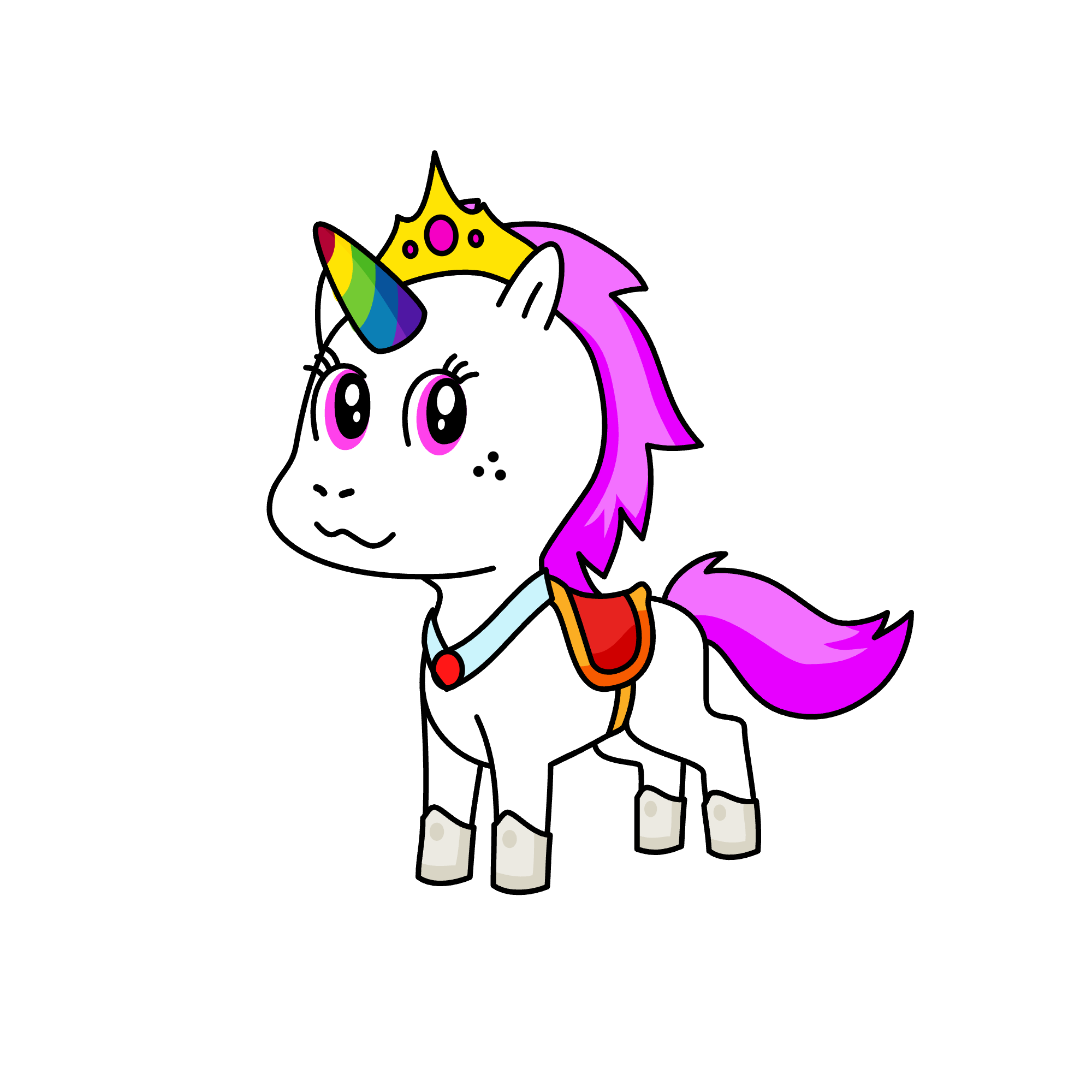 Emma the unicorn, the unicorn