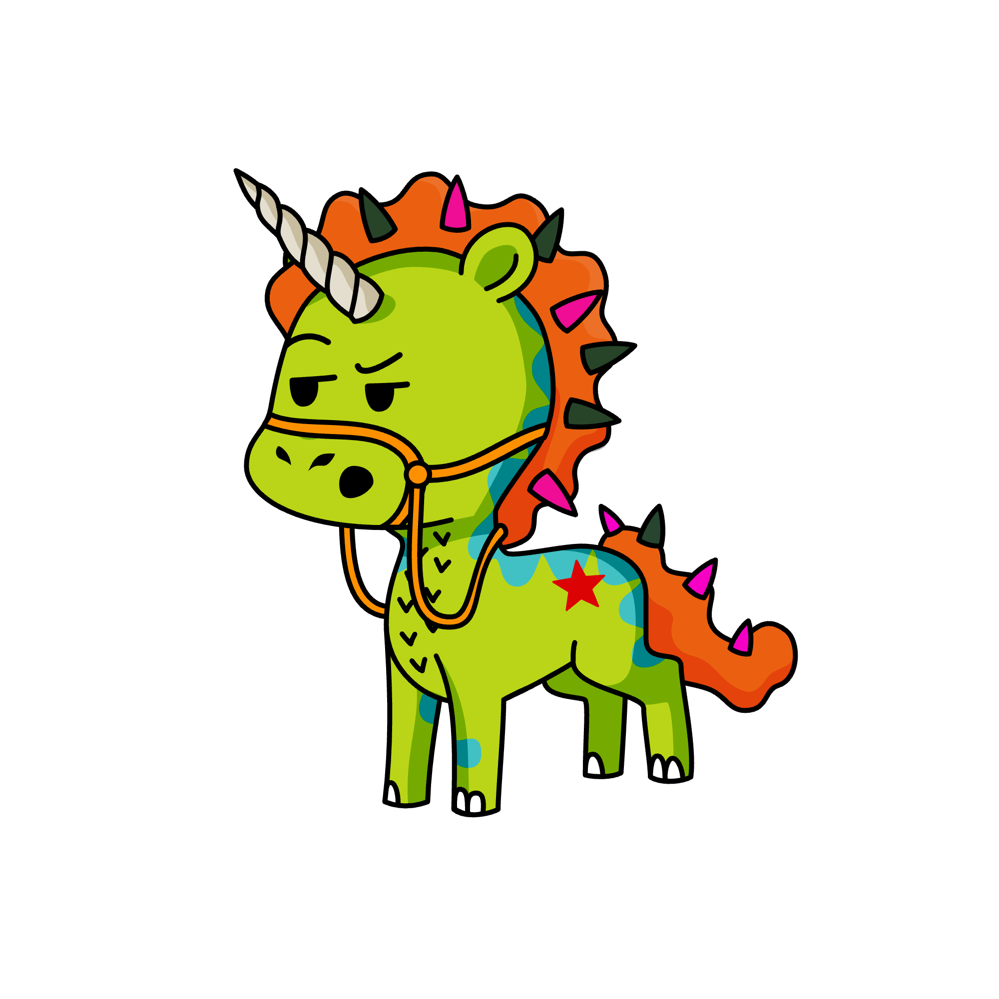 Dumb unicorn ew, the unicorn