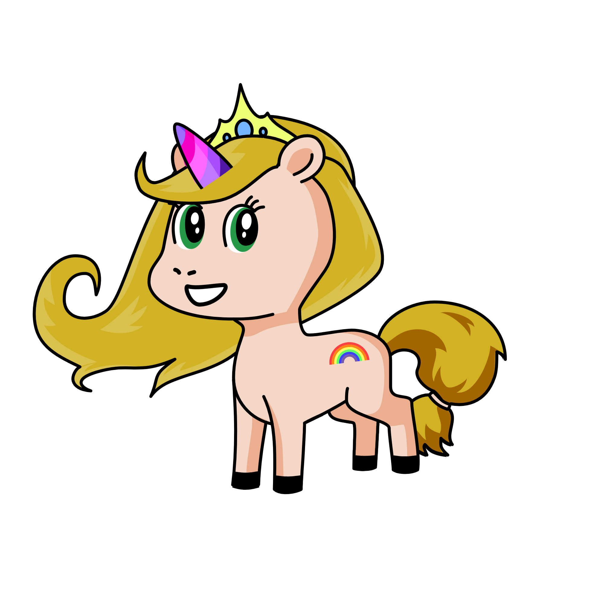 Caricorn, the unicorn