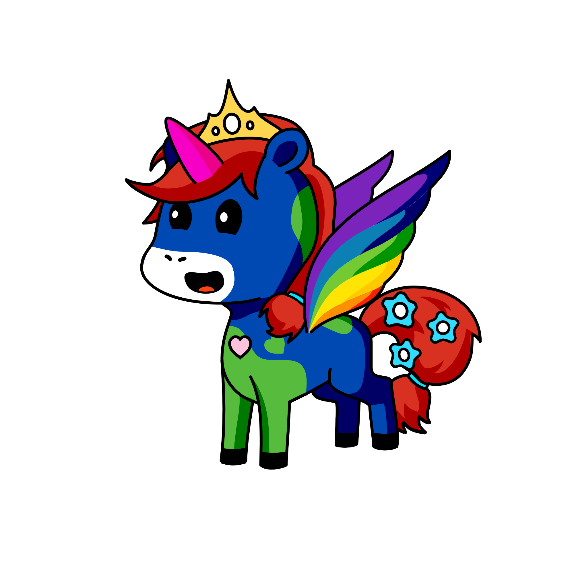 LUCKY, the unicorn