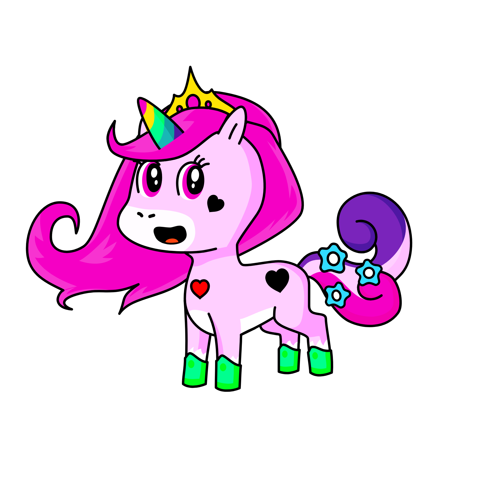 Lila, the unicorn