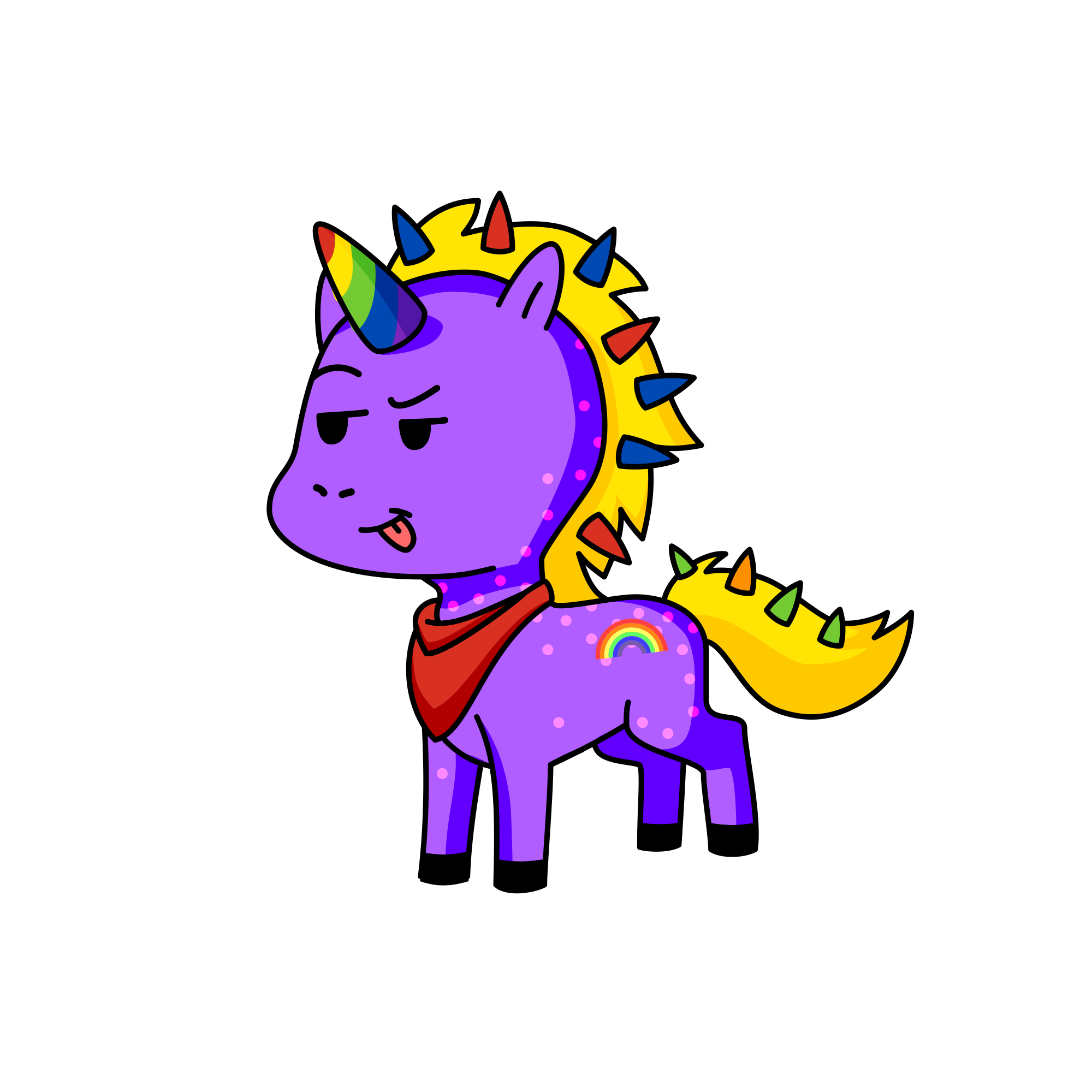 Tehe, the unicorn