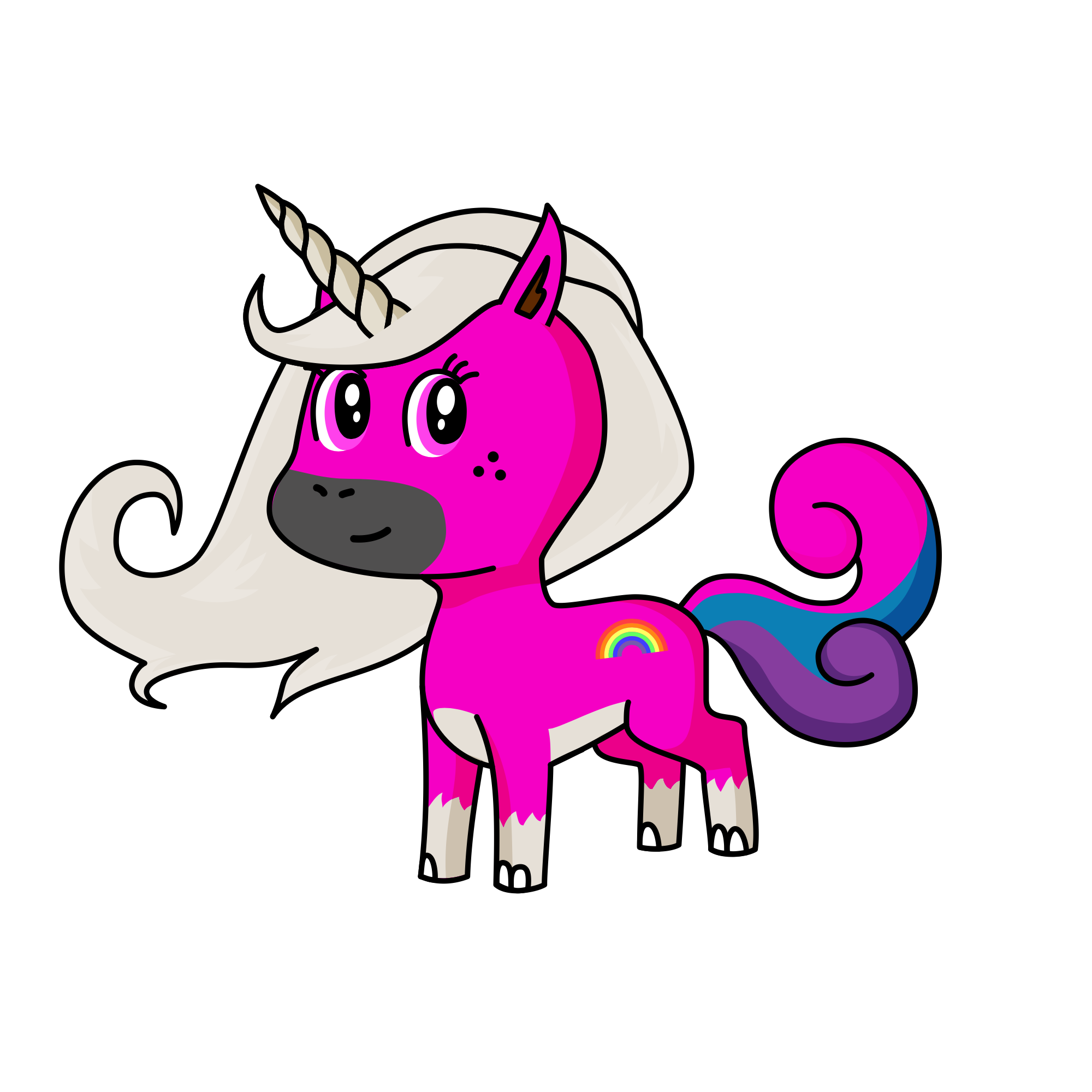 Kamdi, the unicorn