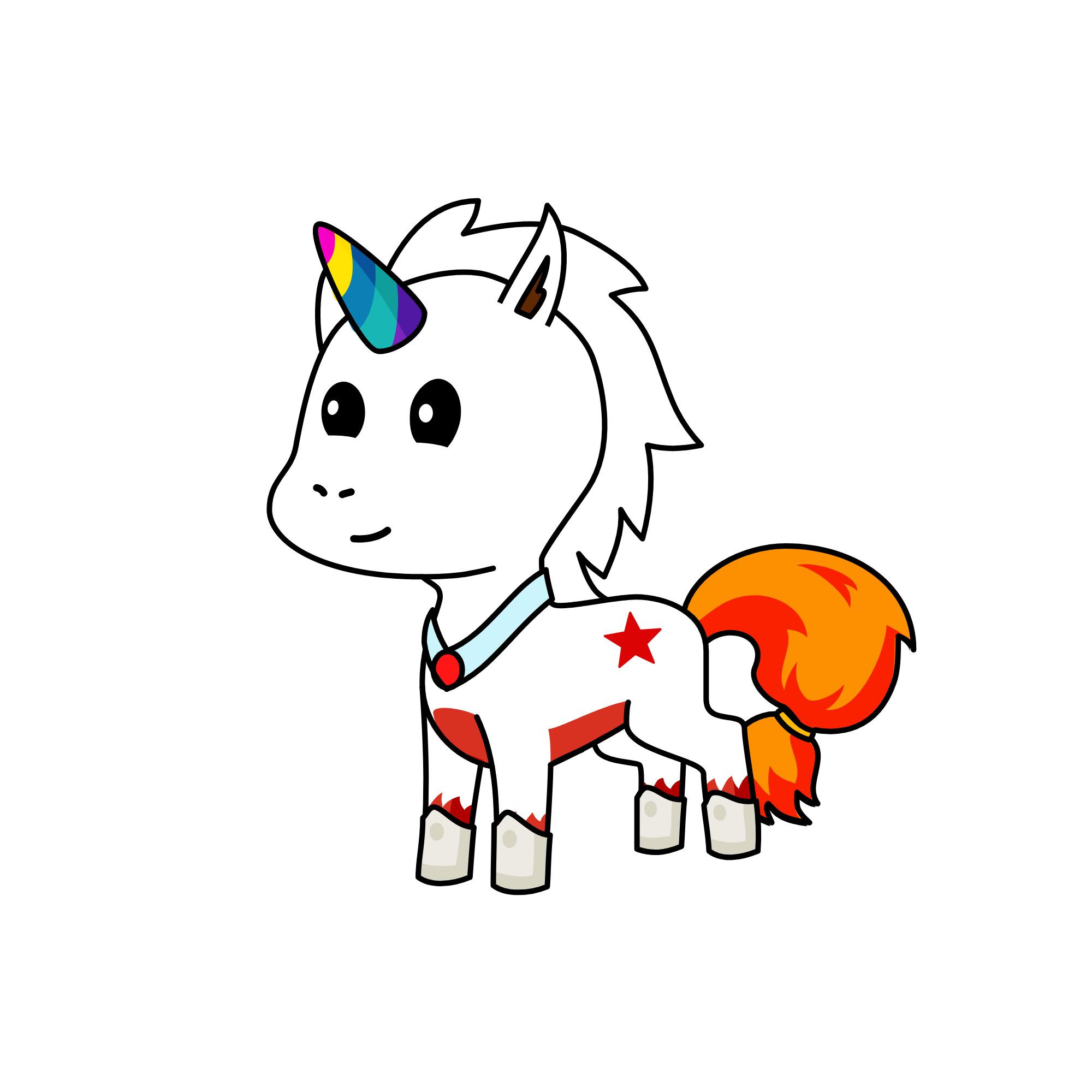 sun, the unicorn