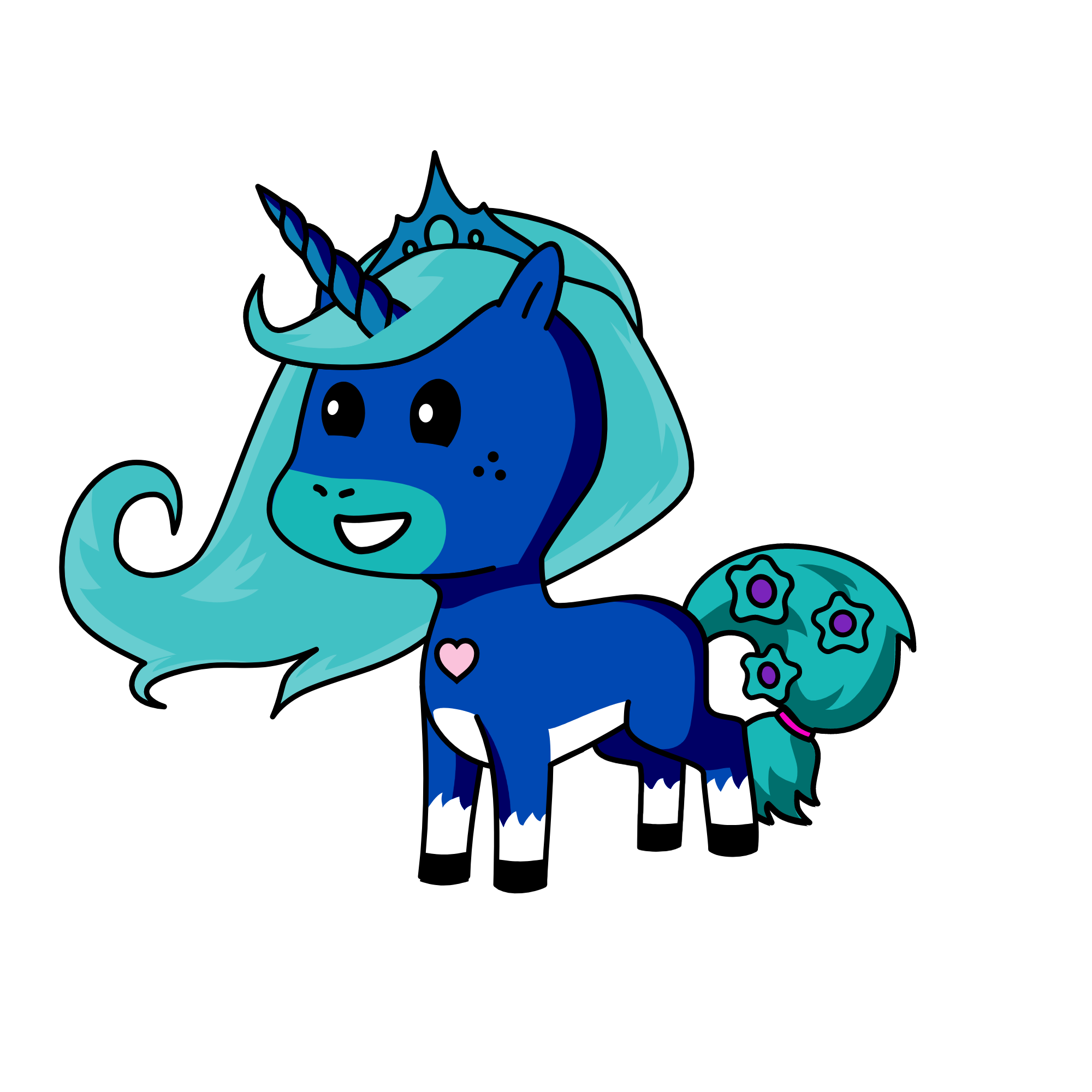 Princess Oceanai, the unicorn