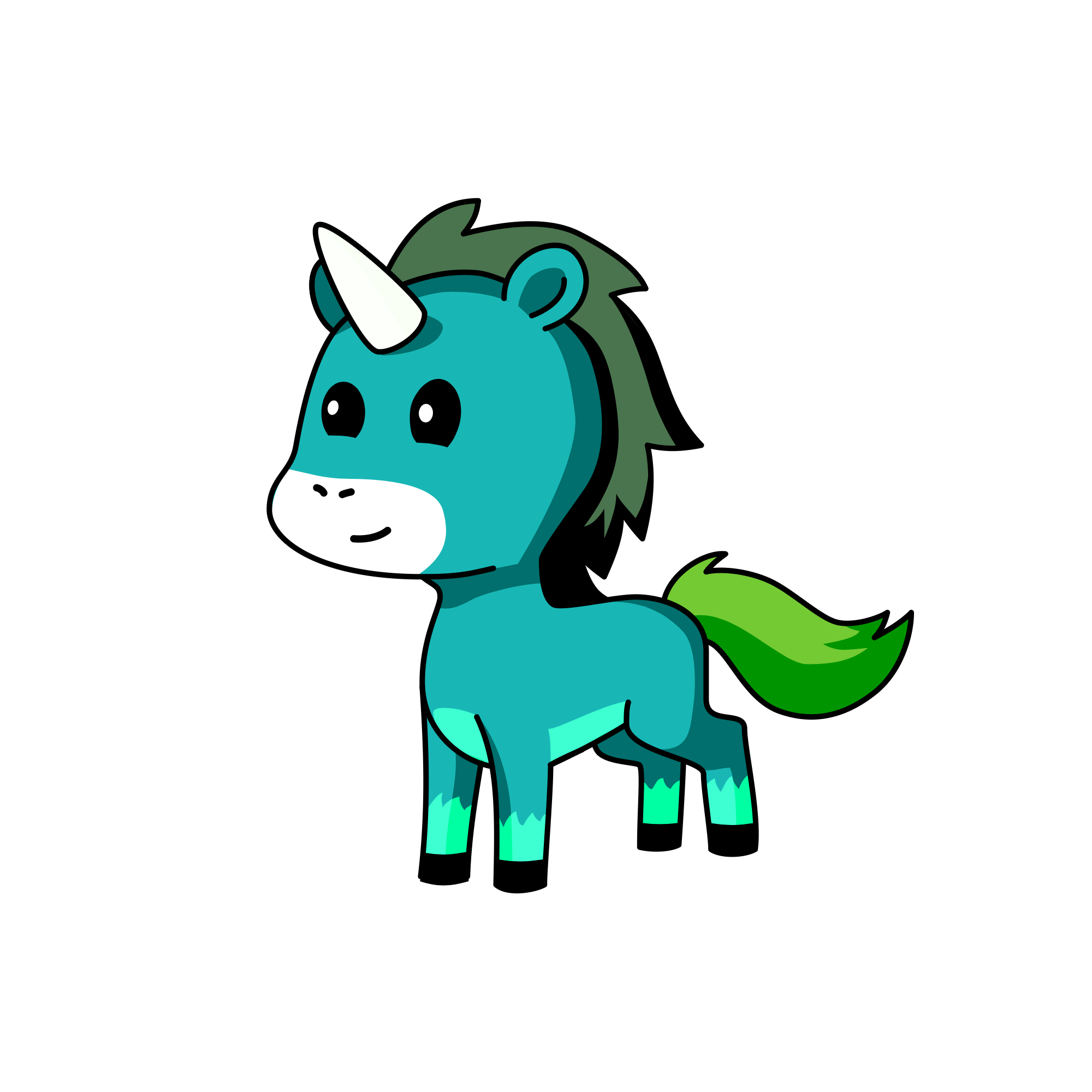 David, the unicorn