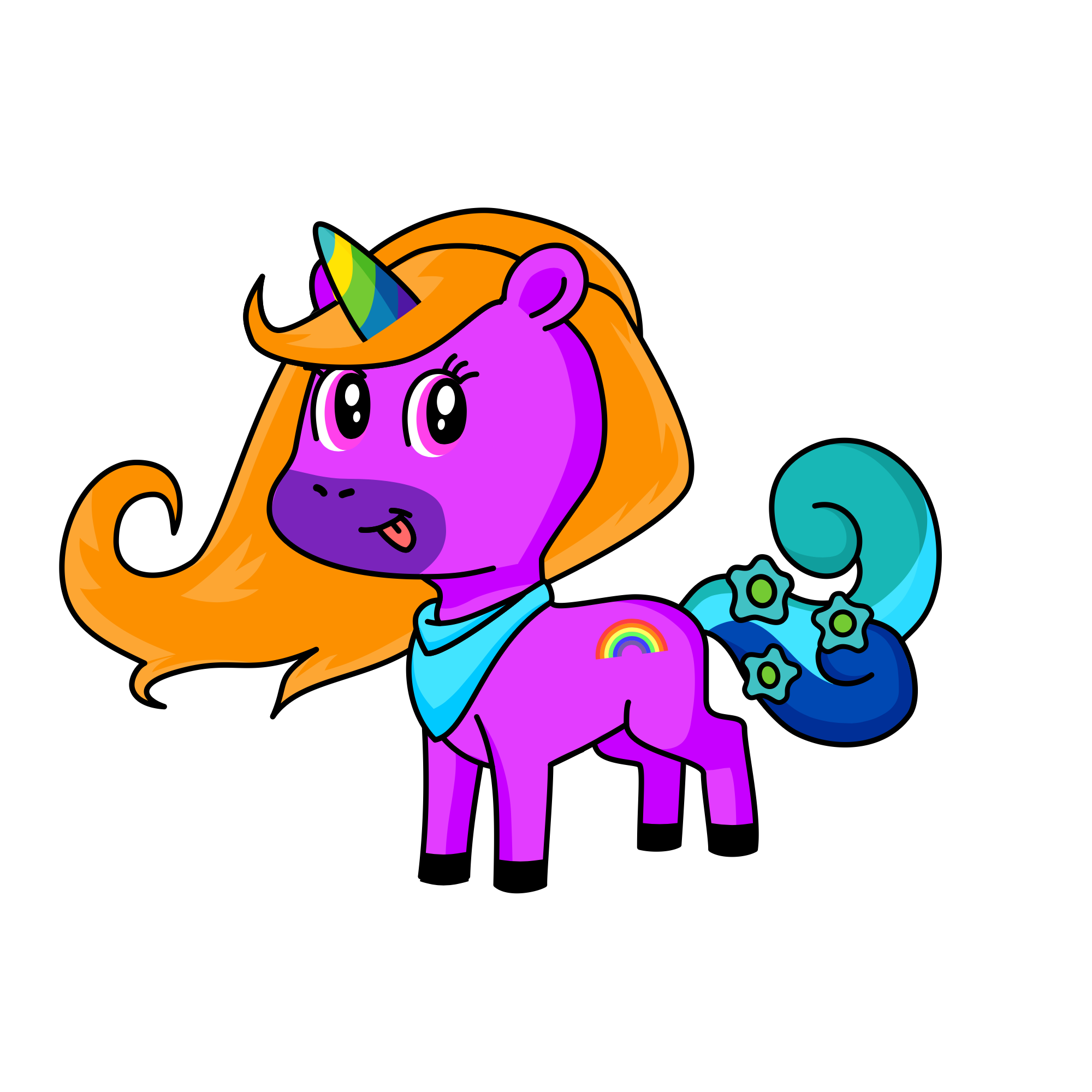 Fiona , the unicorn