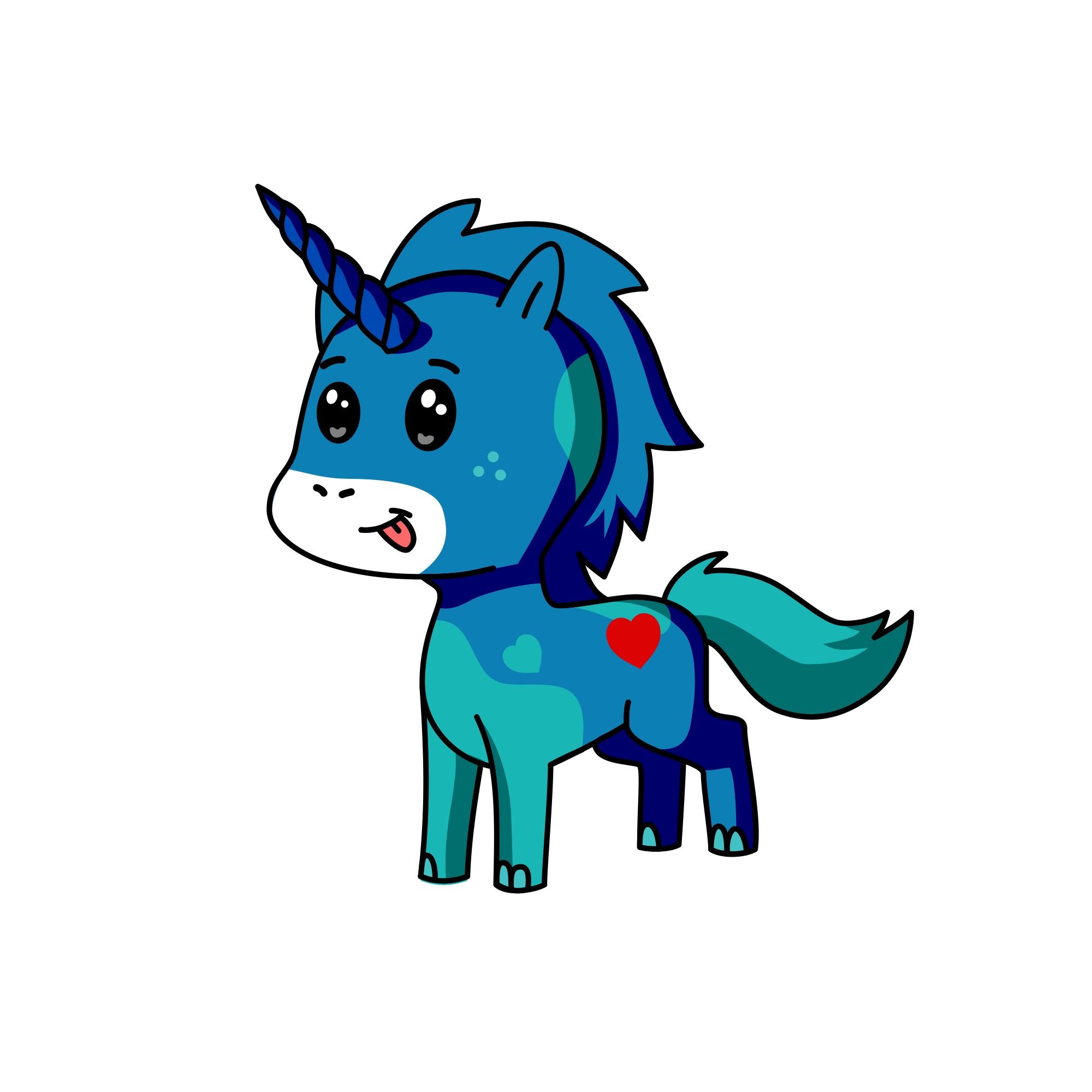 BB, the unicorn