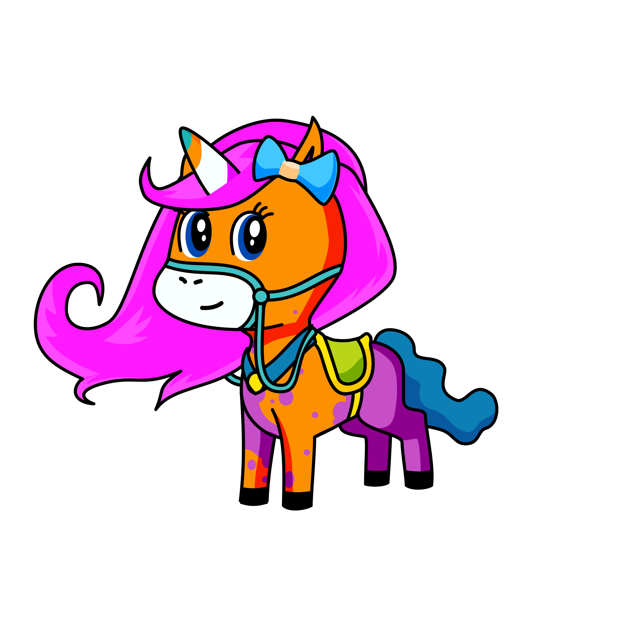 Kim, the unicorn