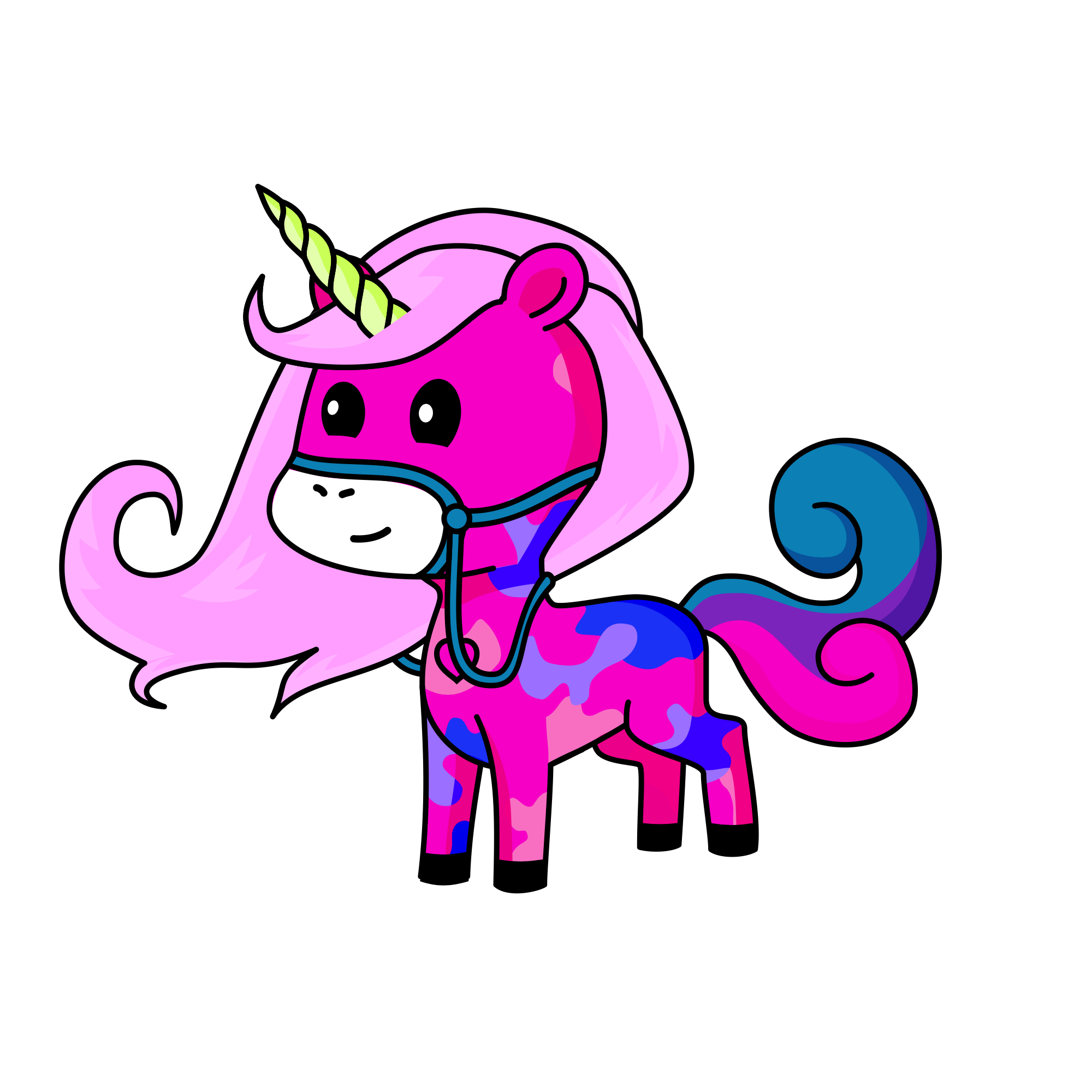 Pastel, the unicorn